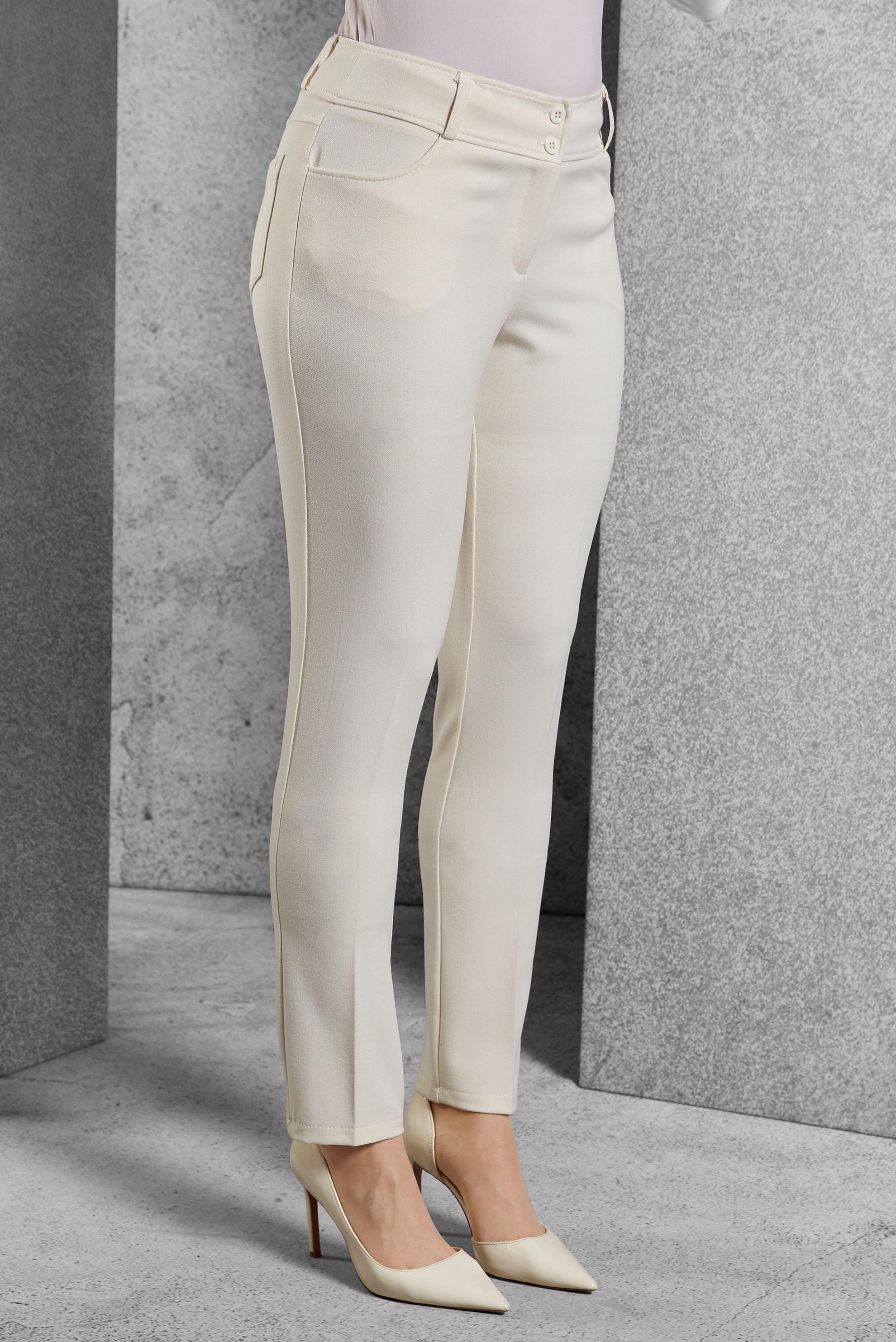 Vêtements hijab ÉCRUE PANTALON À JAMBE SKINNY 70814