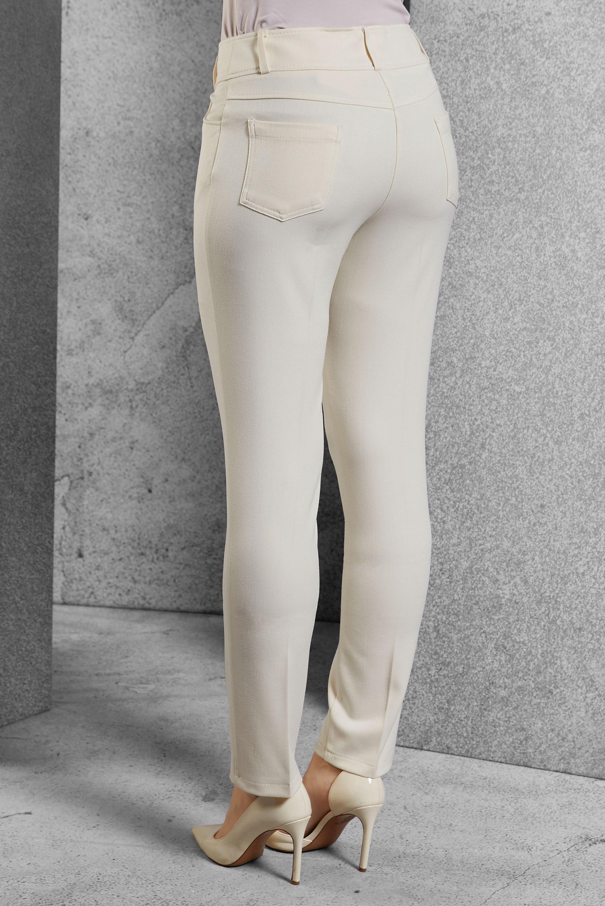 Vêtements hijab ÉCRUE PANTALON À JAMBE SKINNY 70814