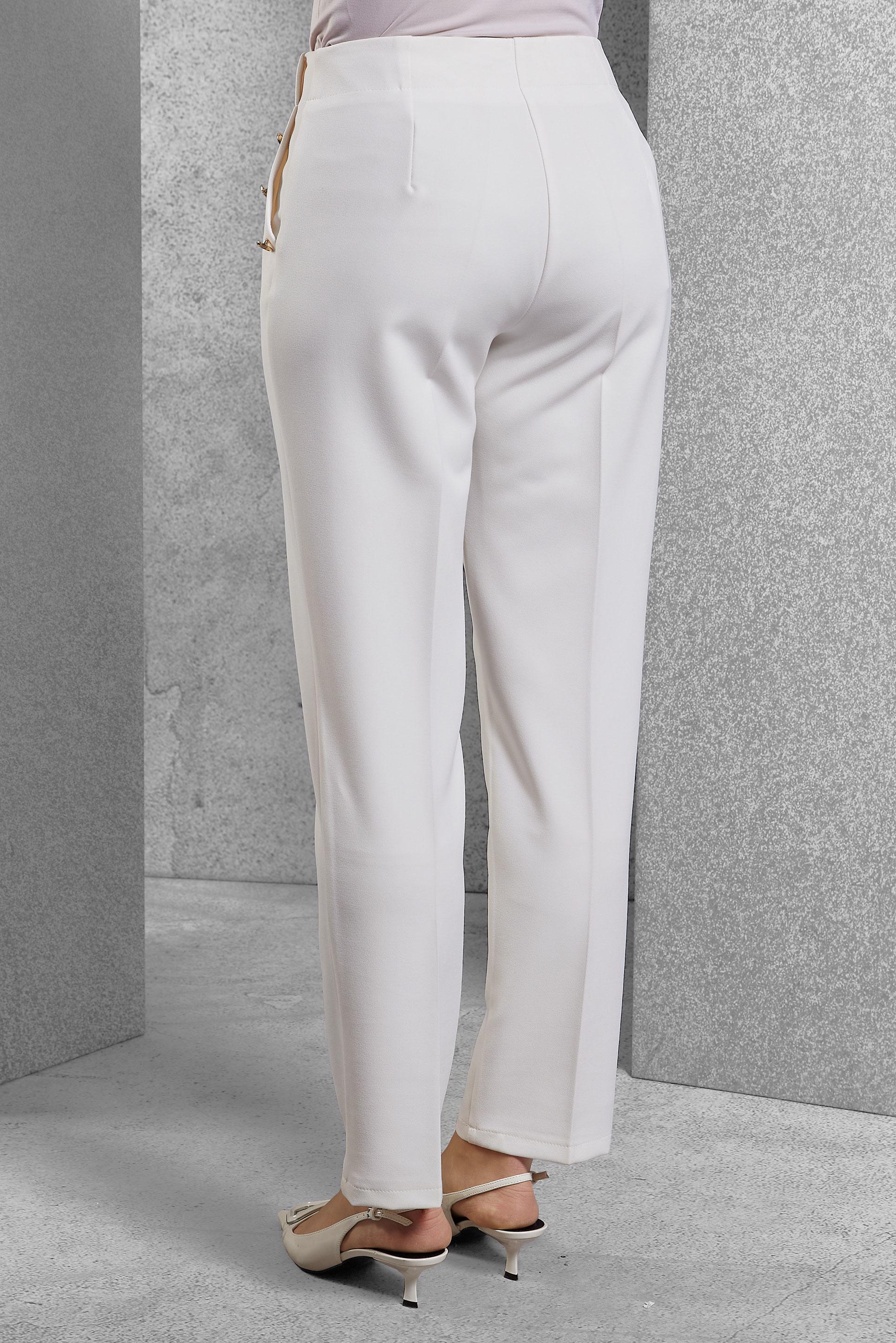 Vêtements hijab BLANC PANTALON TAILLE HAUTE 70816