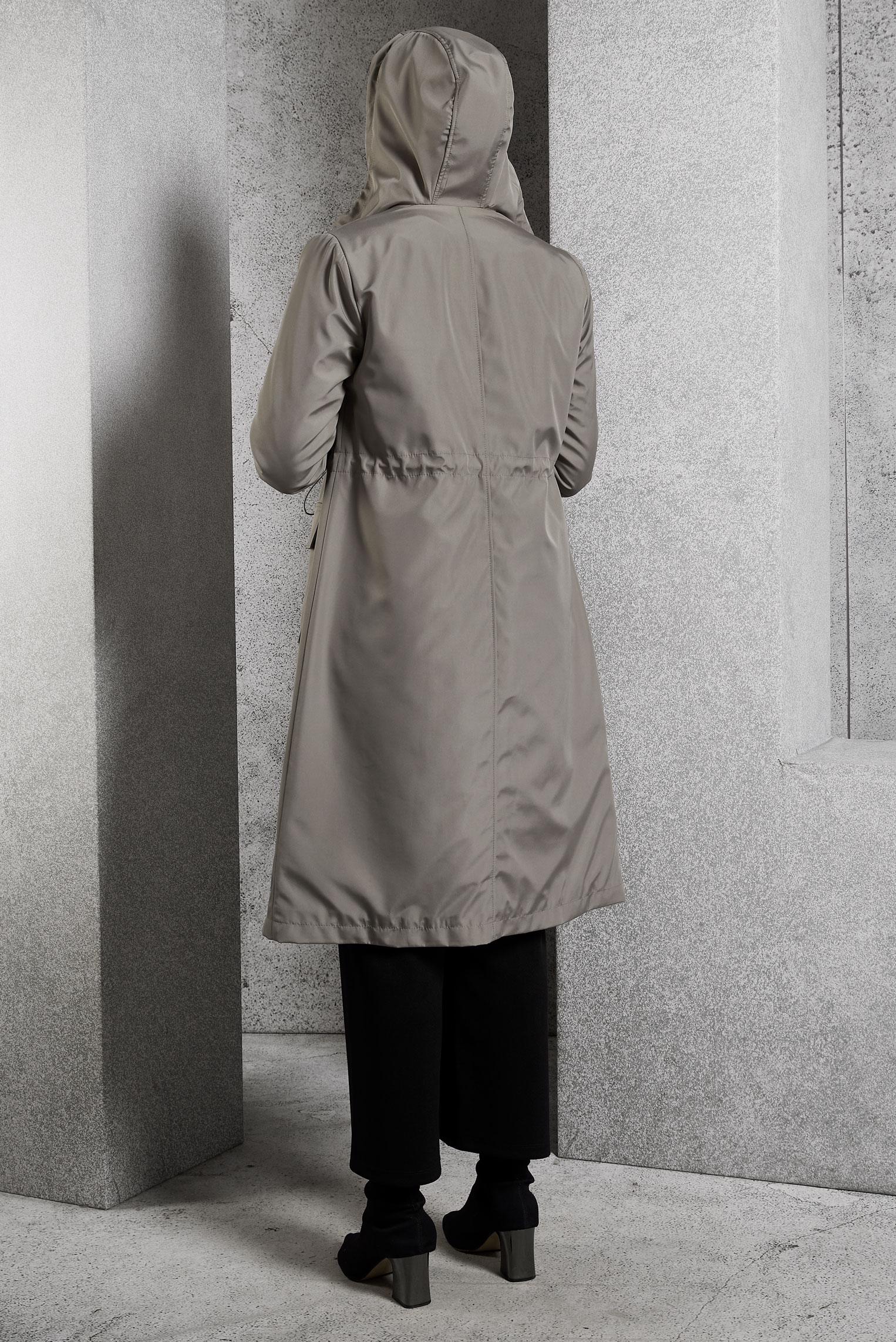 Vêtements hijab BRUN PARKA À CAPUCHE 90555