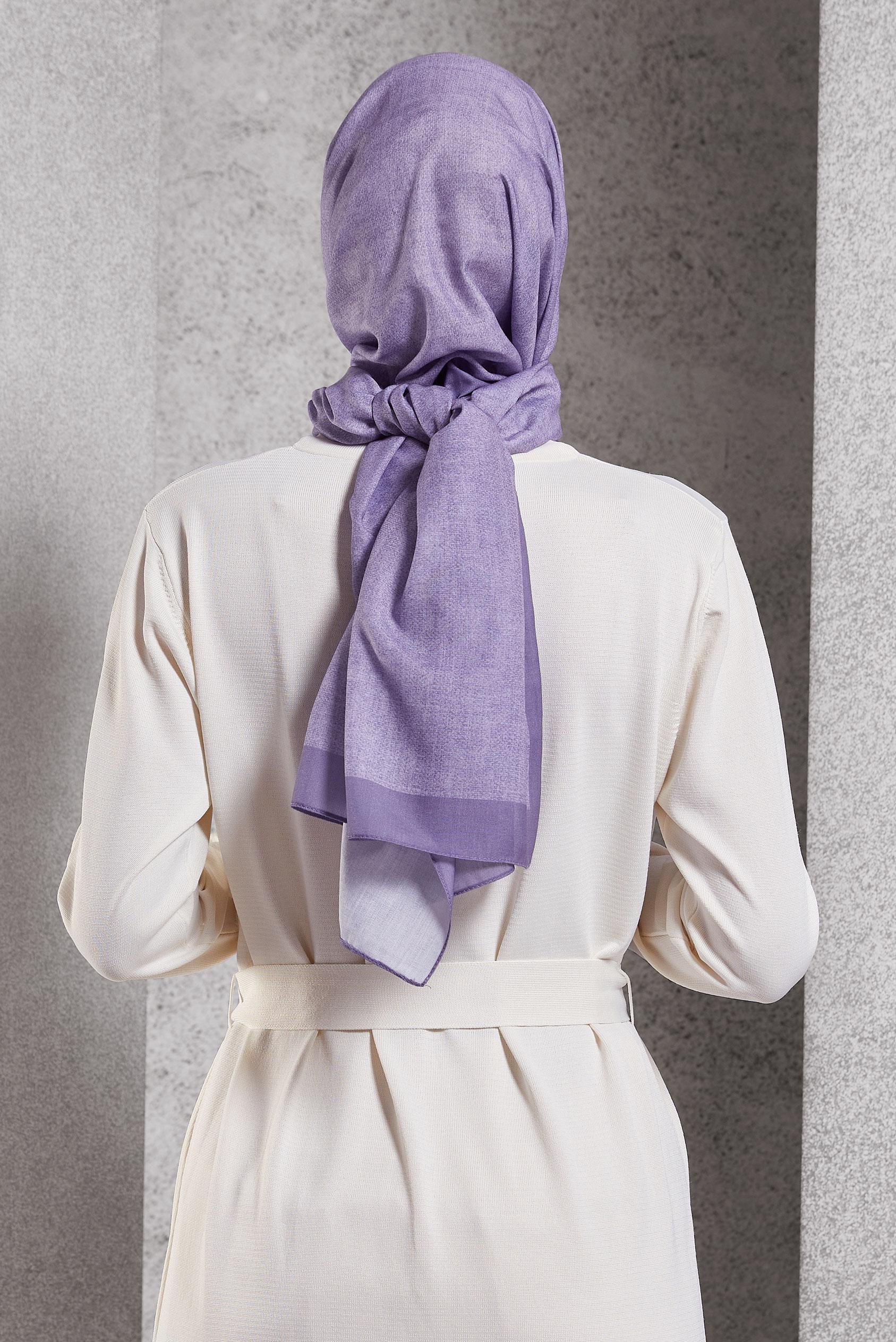 Tesettür giyim MOR ALVİNA SOFT ŞAL 8501