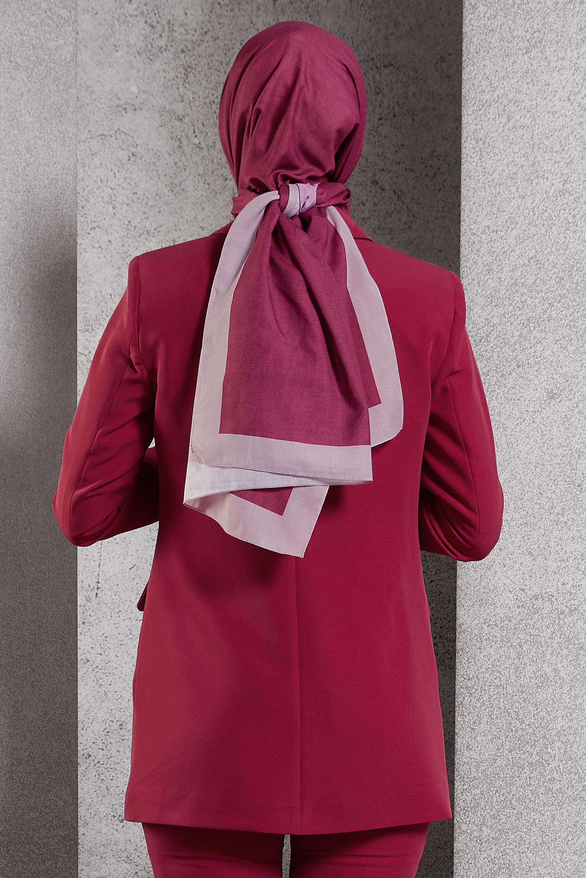 Tesettür giyim FUŞYA ALVİNA SOFT ŞAL 8501