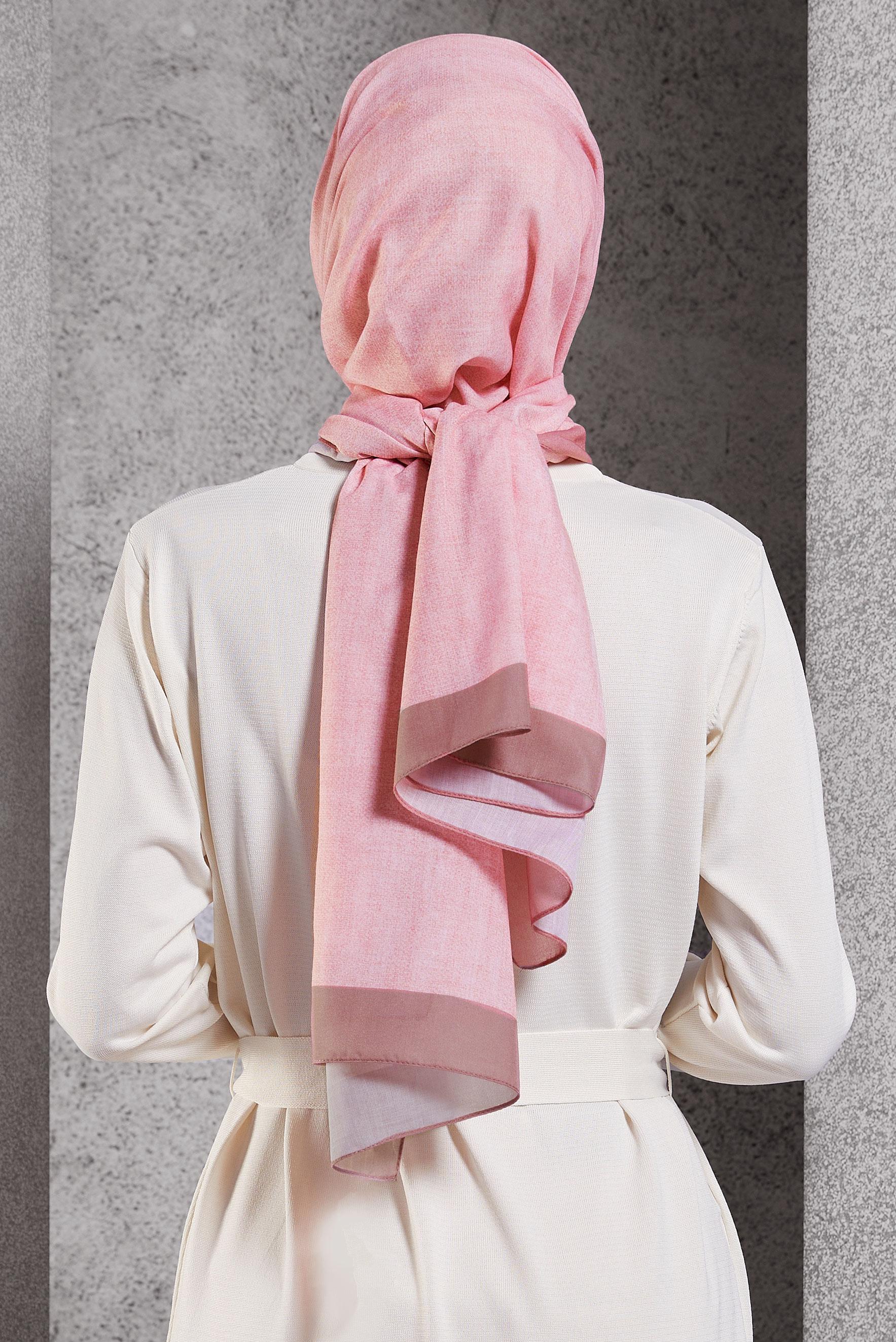 Tesettür giyim PUDRA ALVİNA SOFT ŞAL 8501