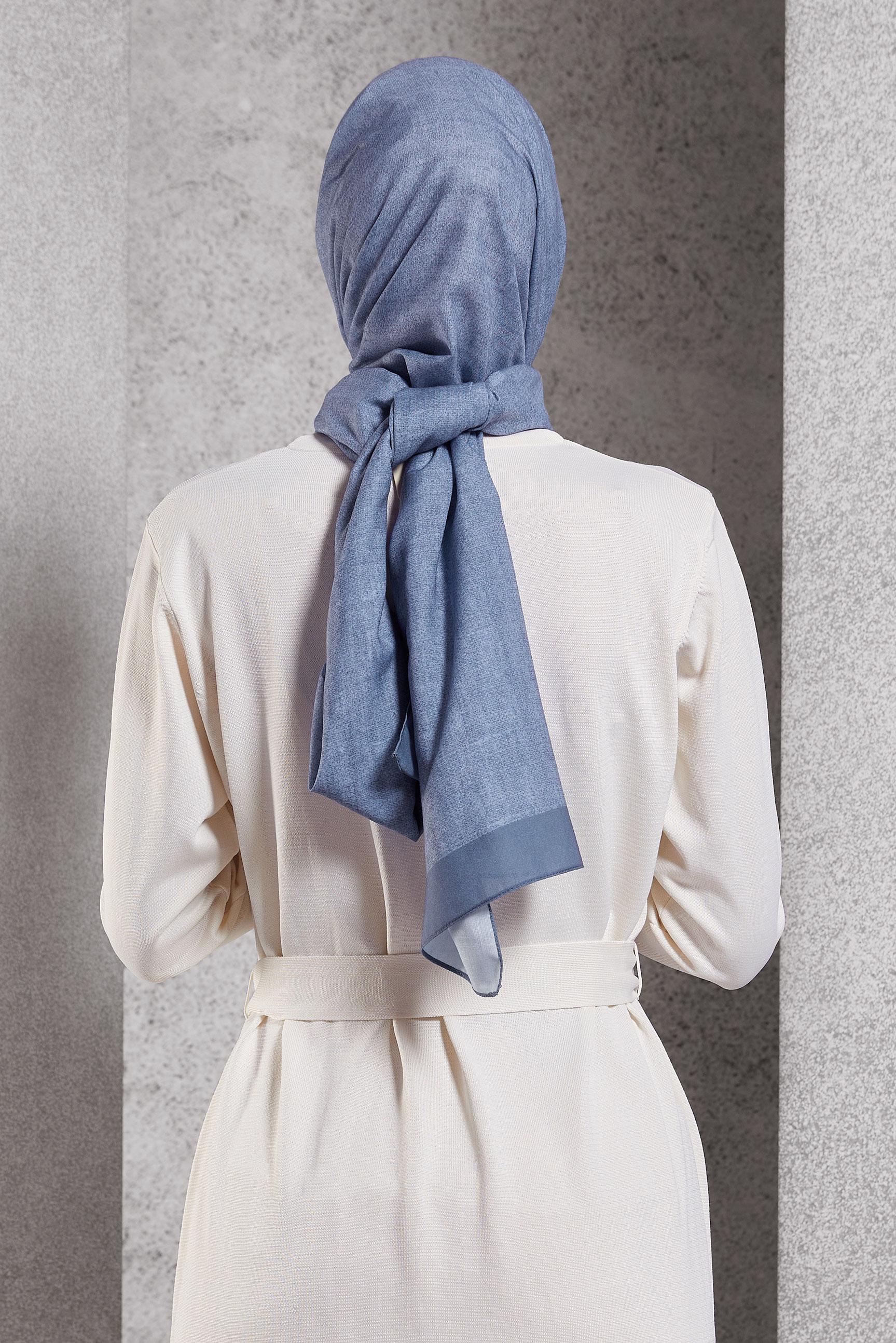 Tesettür giyim LACİVERT ALVİNA SOFT ŞAL 8501