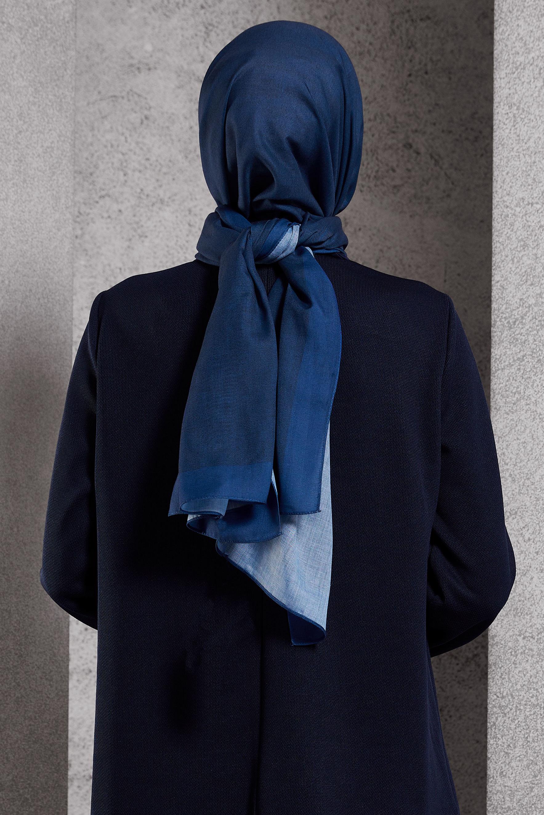 Tesettür giyim LACİVERT ALVİNA SOFT ŞAL 8501