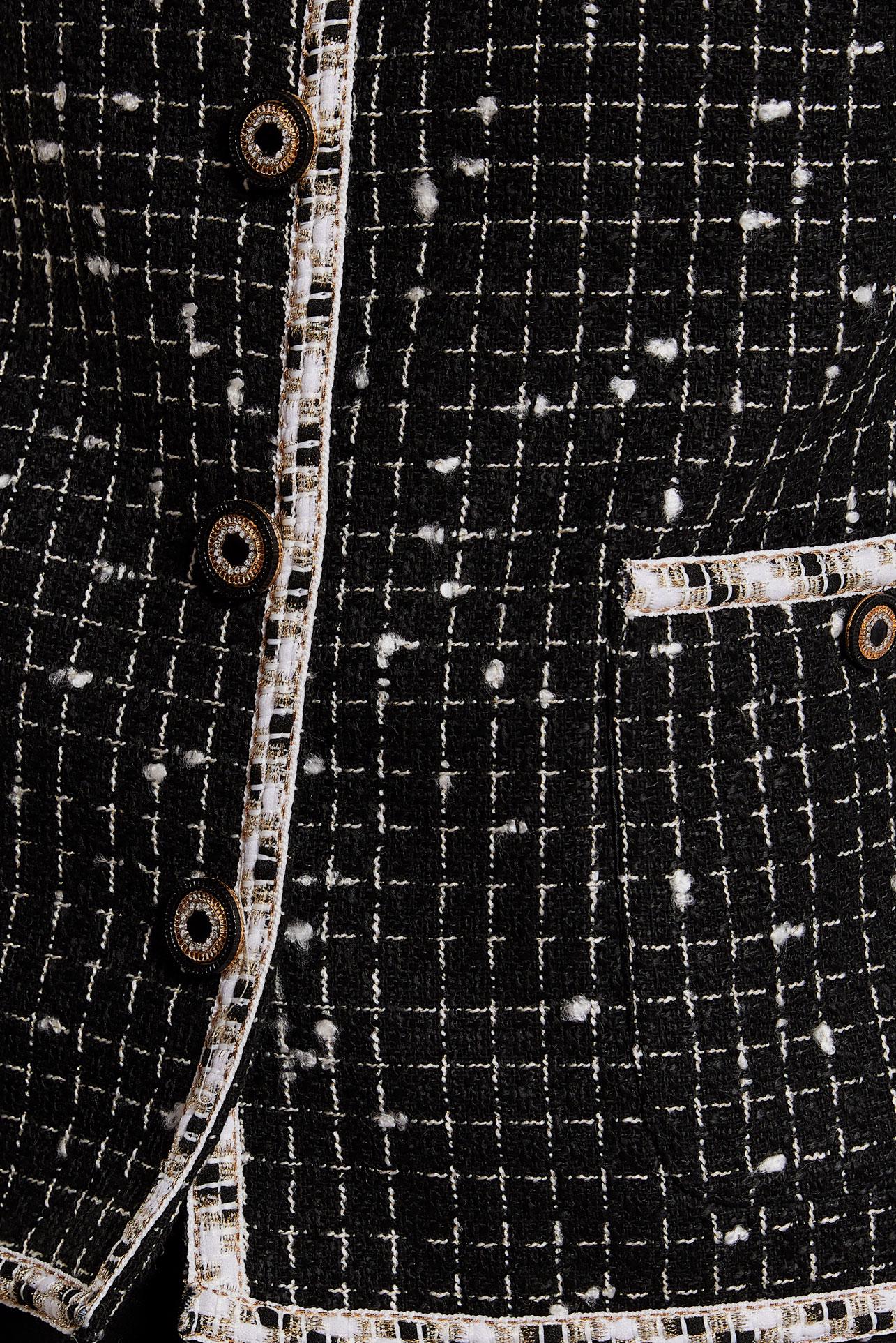 Tesettür giyim SİYAH ETEKLİ TÜVİT TAKIM 30500