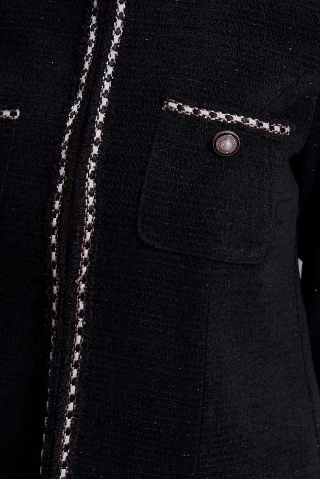 Vêtements hijab NOIR COSTUME À JUPE 30501 - ALVİNA