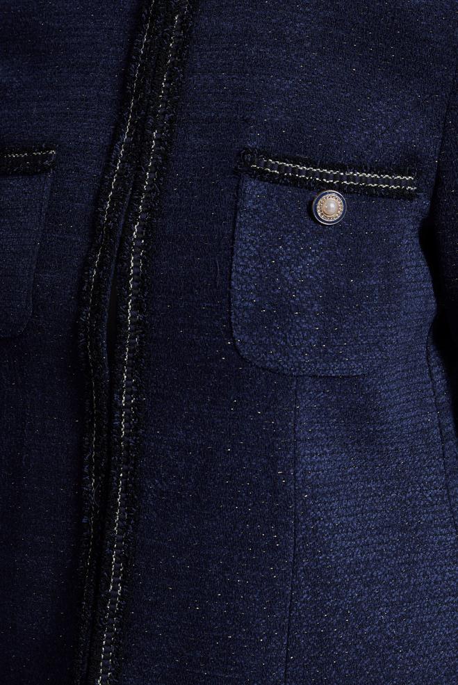 Vêtements hijab BLEU MARINE COSTUME À JUPE 30501 - ALVİNA