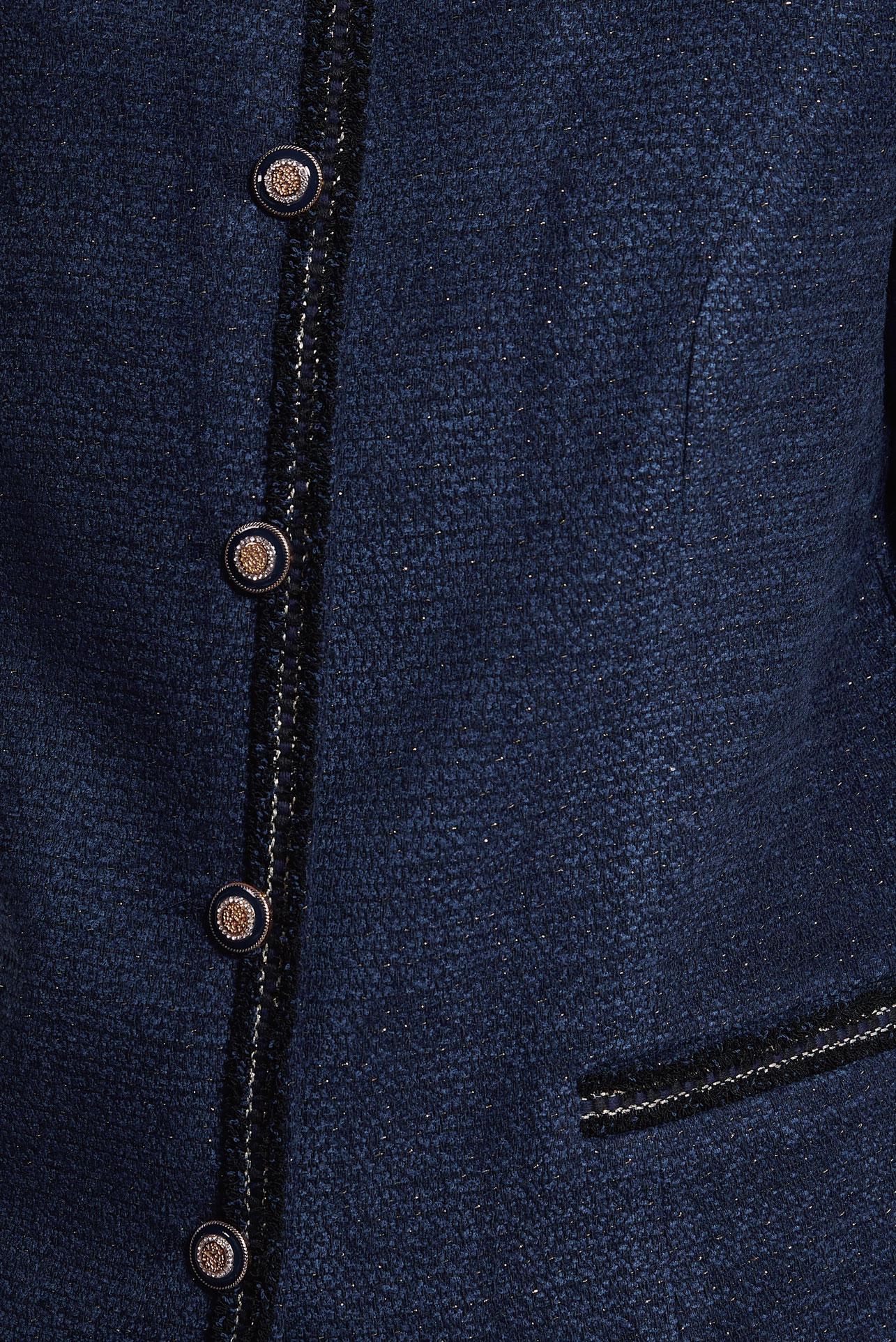 Tesettür giyim LACİVERT ETEKLİ TÜVİT TAKIM 30503