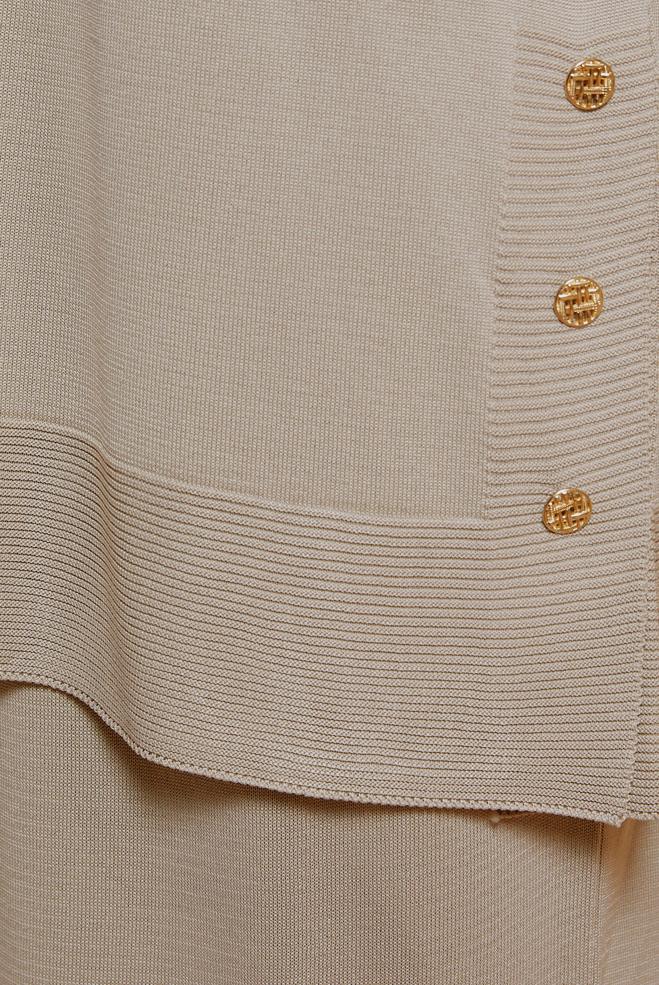 Vêtements hijab BEIGE COSTUME EN TRICOT À JUPE 44959 - ALVİNA