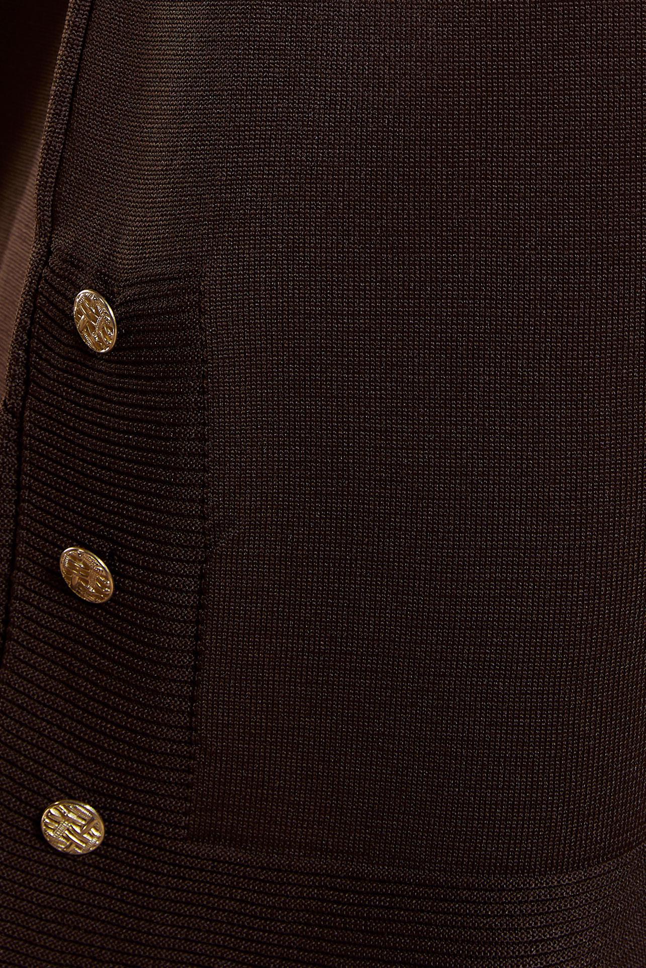 Vêtements hijab BRUN COSTUME EN TRICOT À JUPE 44959