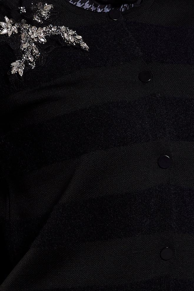 Vêtements hijab NOIR COSTUME JUPE AVEC BIJOU 44960 - ALVİNA