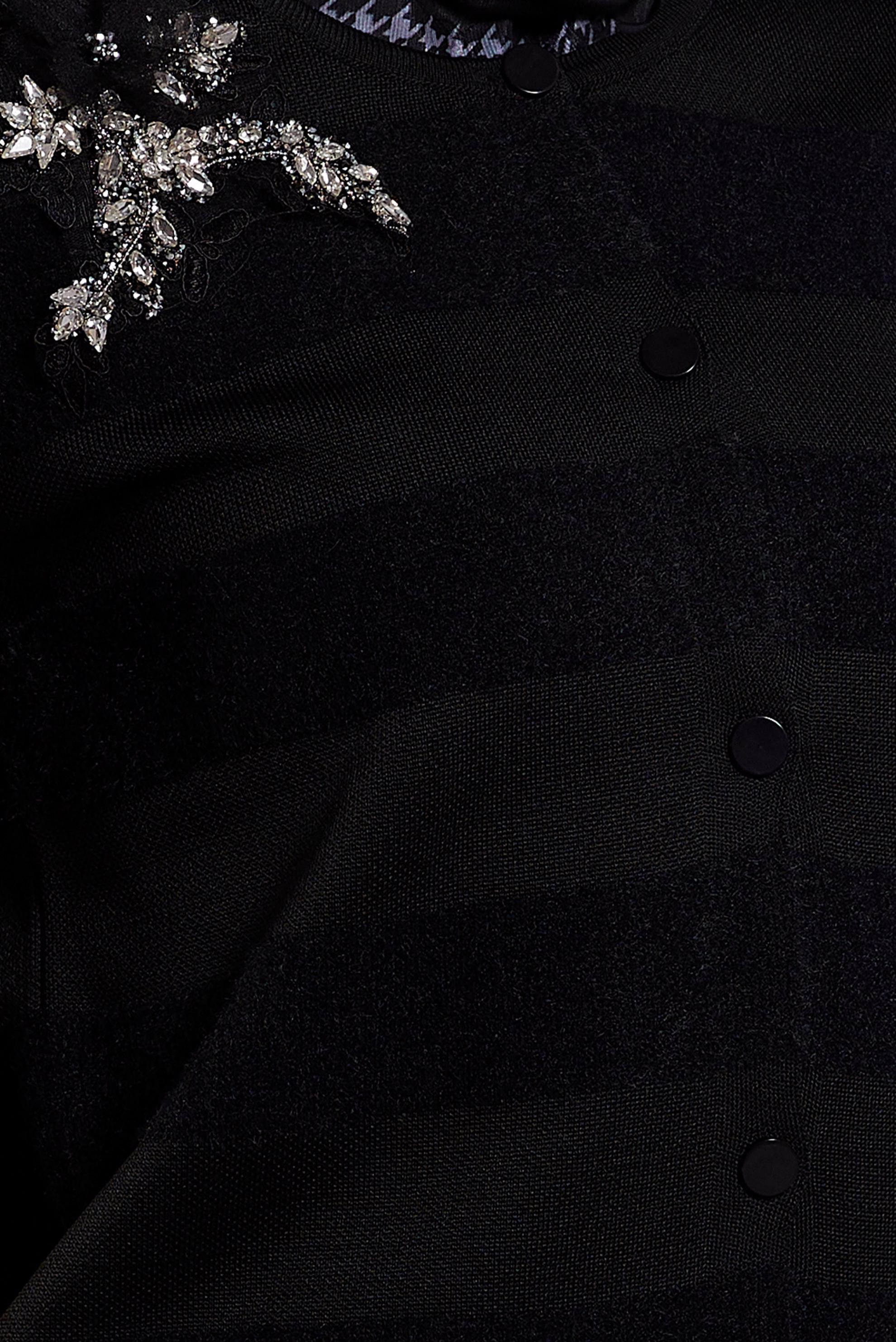 Vêtements hijab NOIR COSTUME JUPE AVEC BIJOU 44960