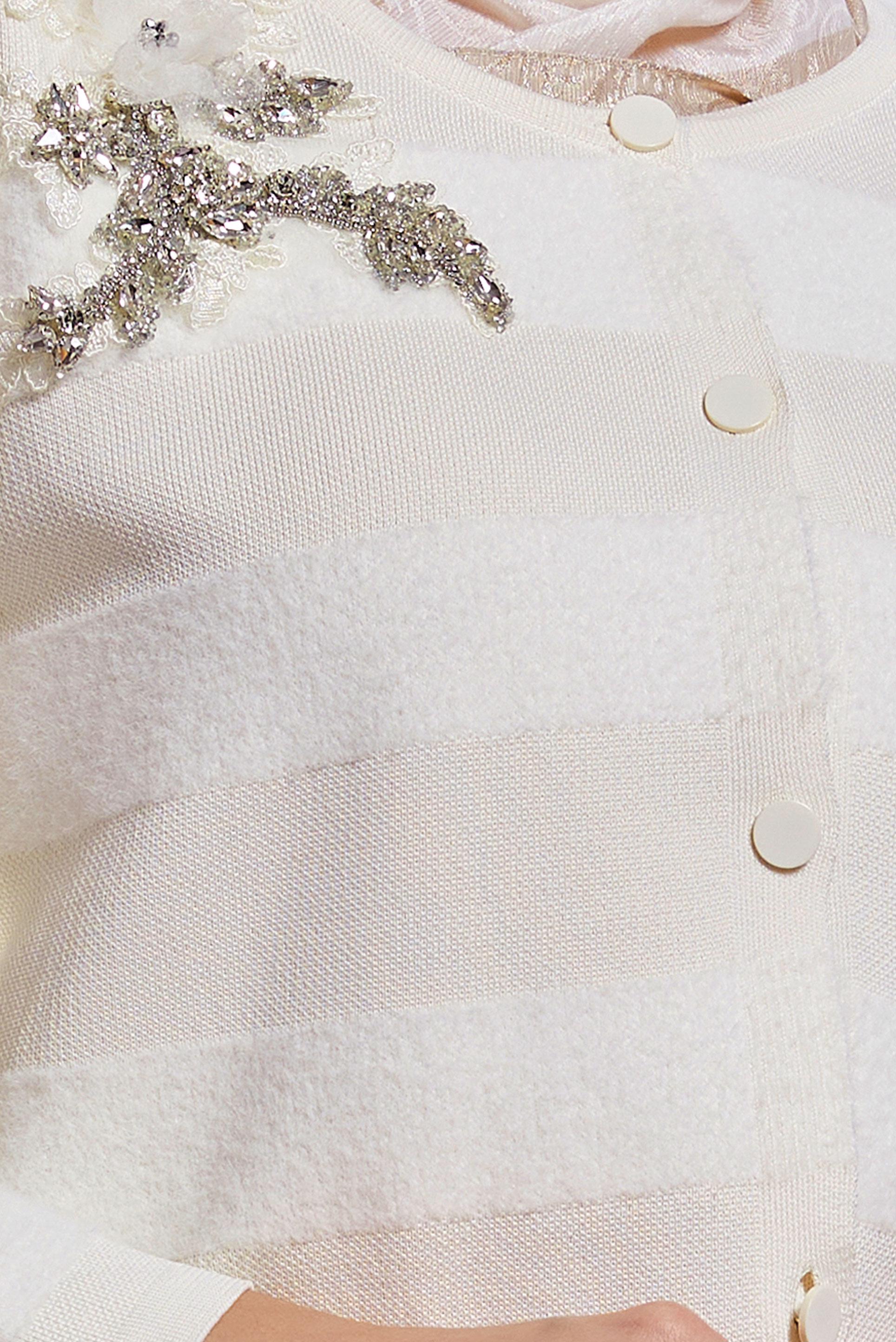 Vêtements hijab BLANC COSTUME JUPE AVEC BIJOU 44960