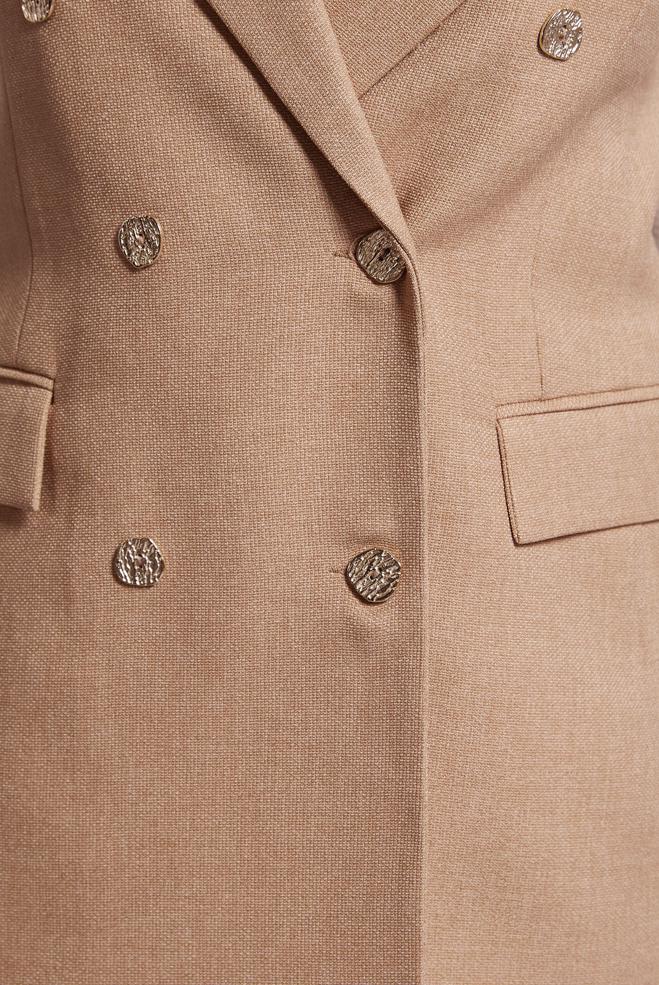 Vêtements hijab BRUN COSTUME JUPE AVEC GILET 45050 - ALVİNA