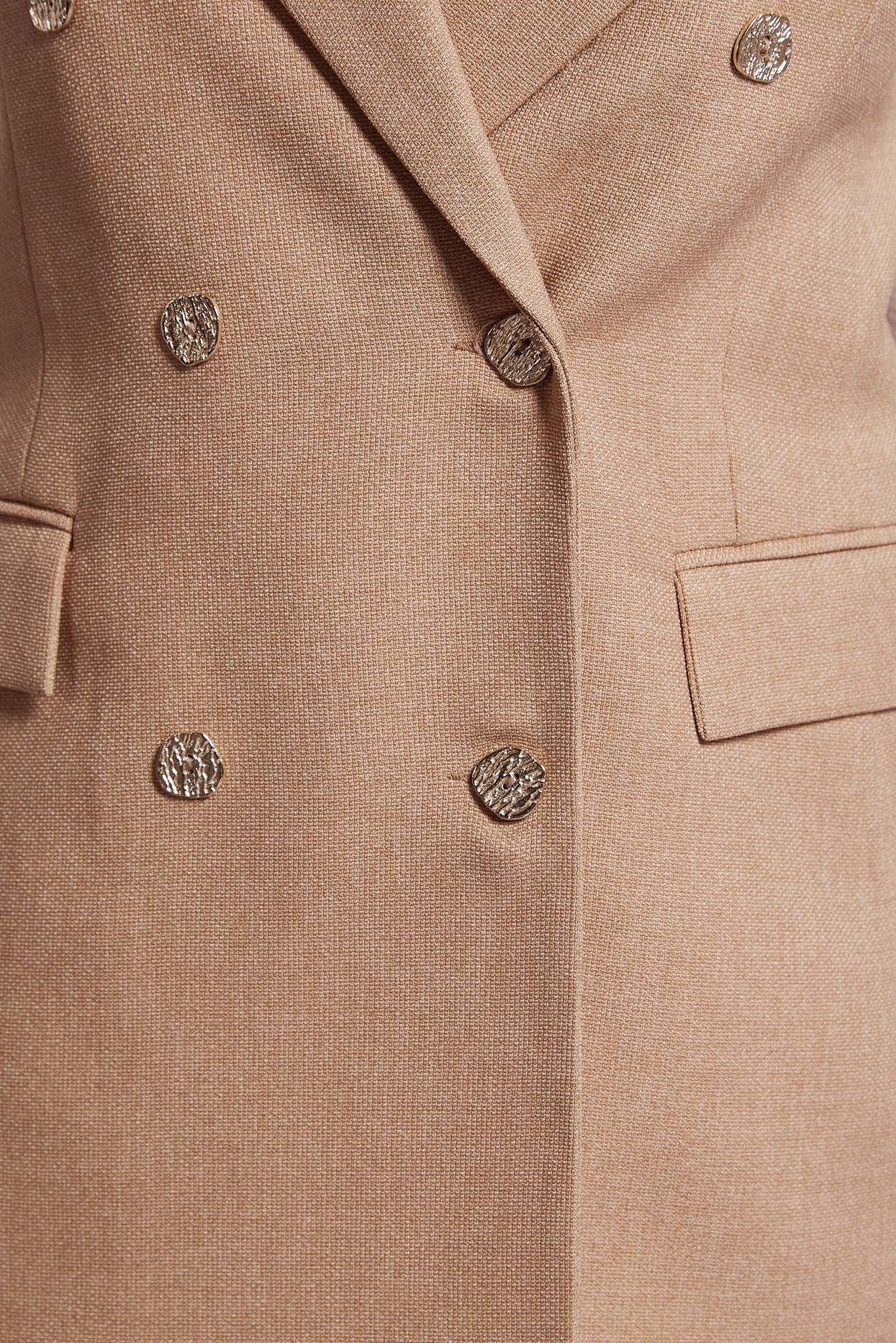 Vêtements hijab BRUN COSTUME JUPE AVEC GILET 45050