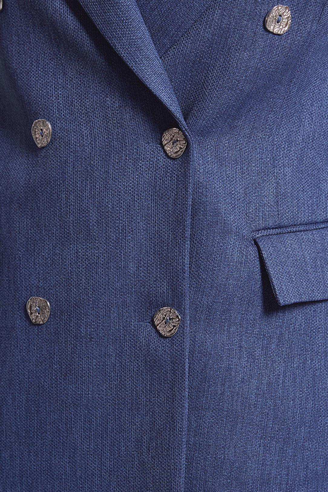 Vêtements hijab BLEU MARINE COSTUME JUPE AVEC GILET 45050