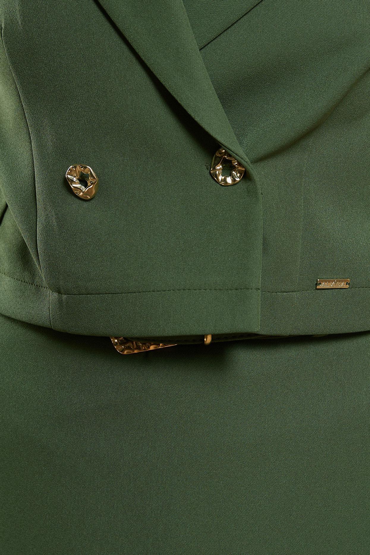 Vêtements hijab KAKI COSTUME À JUPE CEINTURÉE 45070