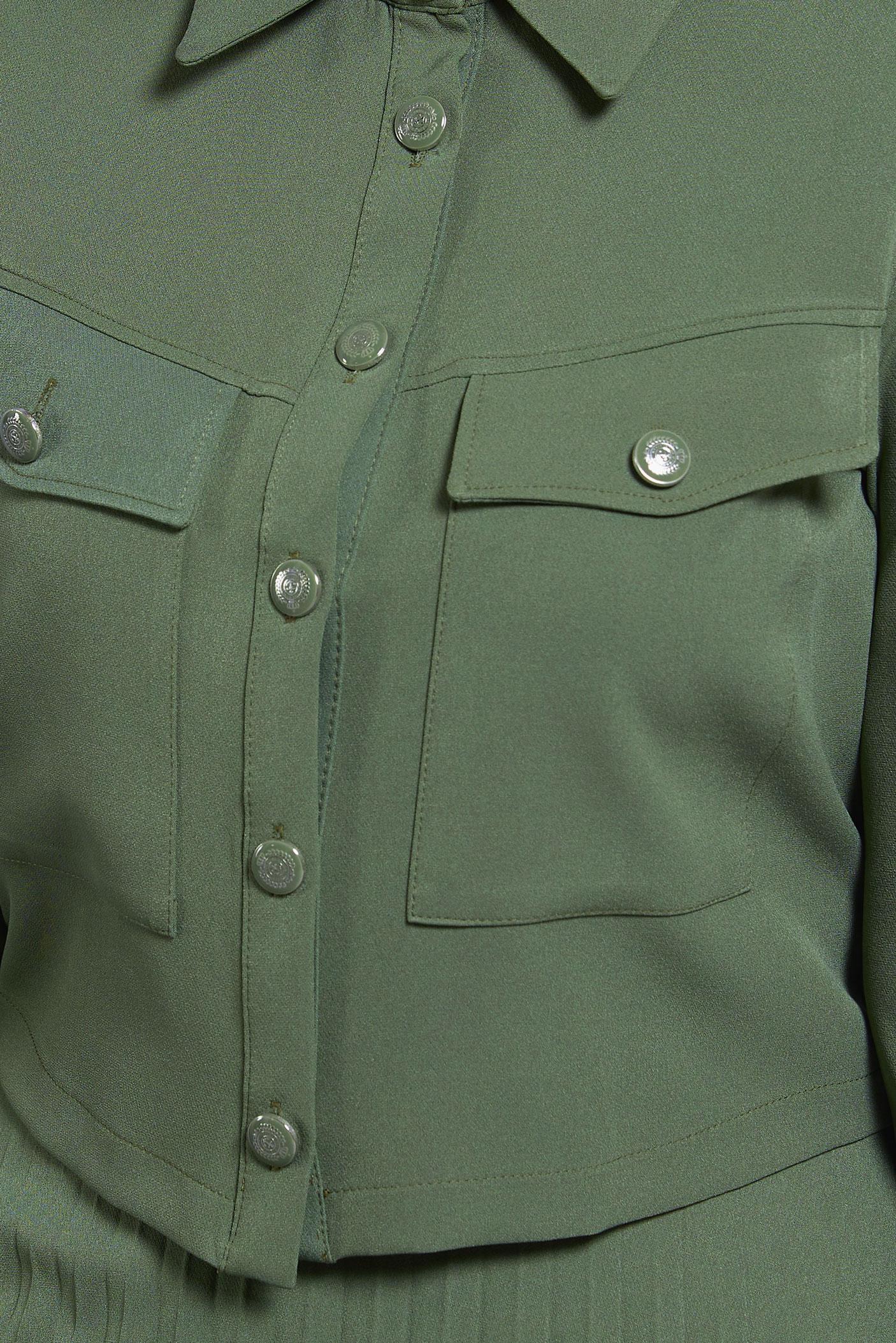 Vêtements hijab KAKI COSTUME À JUPE PLISSÉE 45170