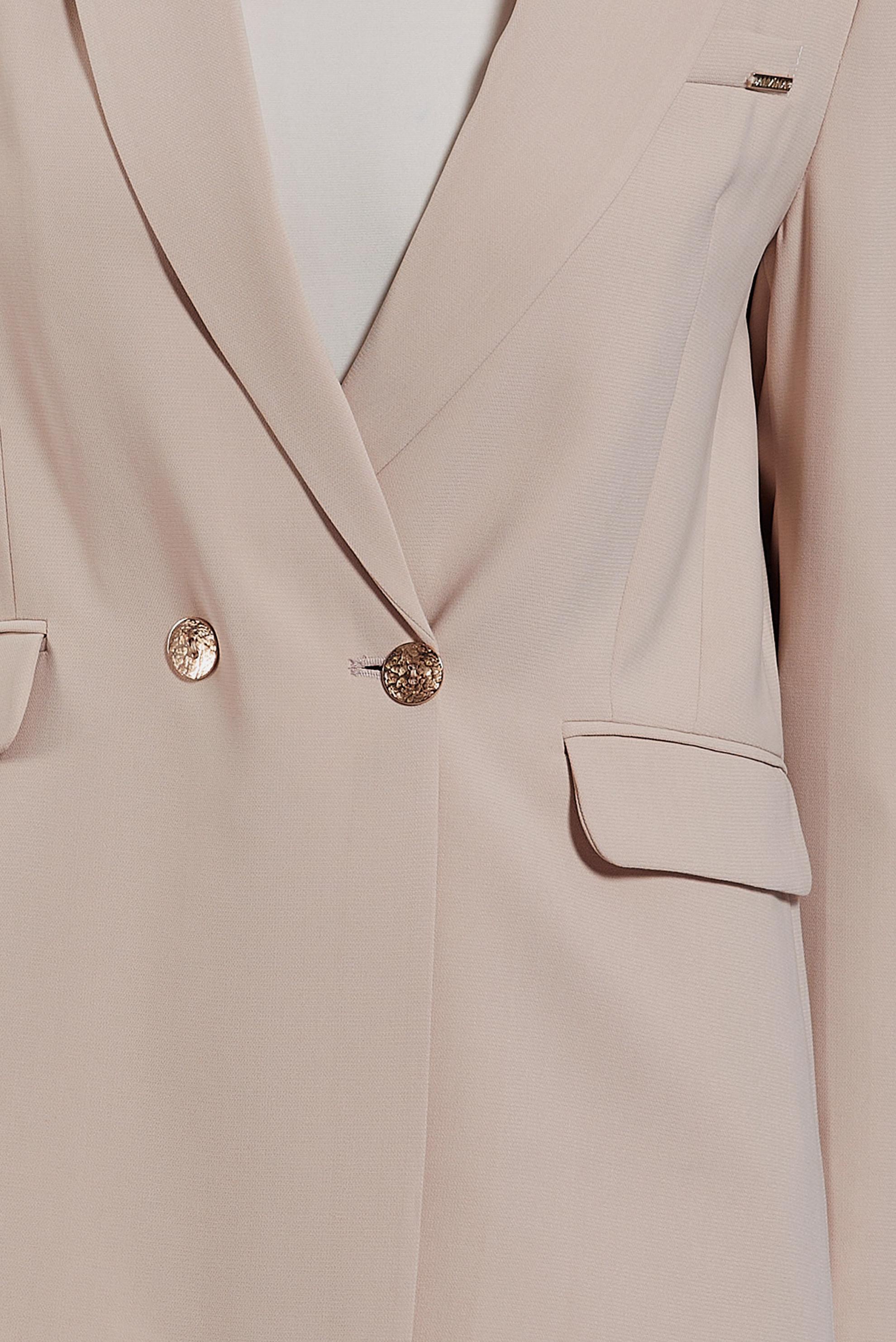 Vêtements hijab BEIGE COSTUME PANTALON À DOUBLE BOUTONNAGE 30504