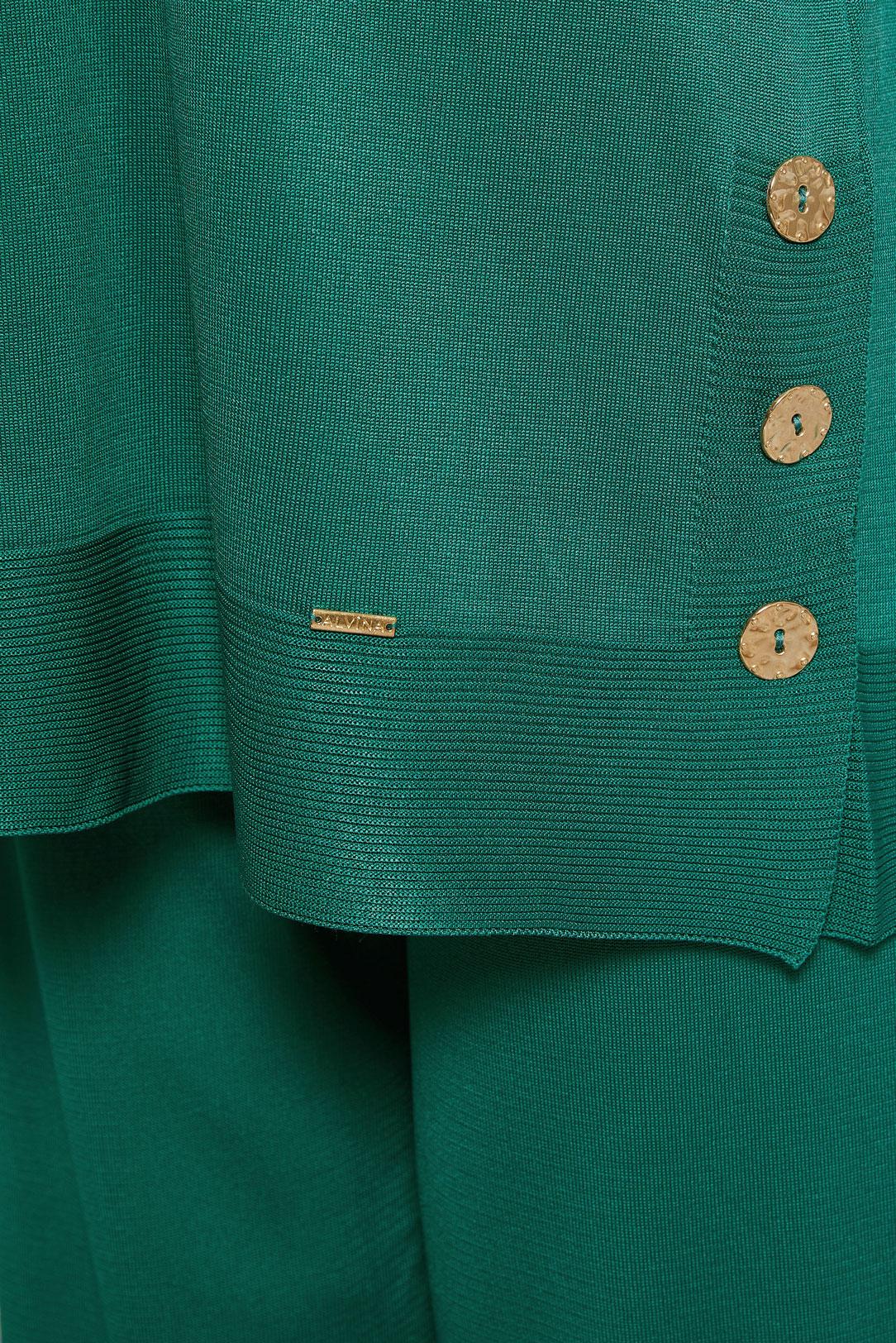 Vêtements hijab BLEU PANTALON DE COSTUME EN MAILLE 44951