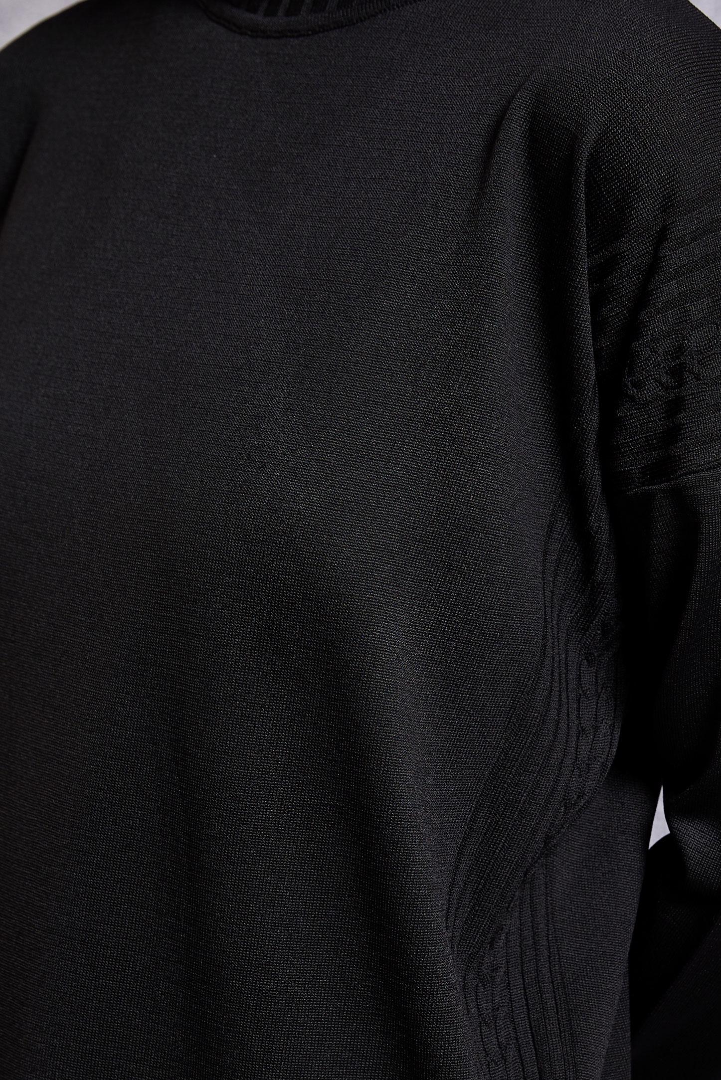 Vêtements hijab NOIR COSTUME PANTALON EN MAILLE 44954