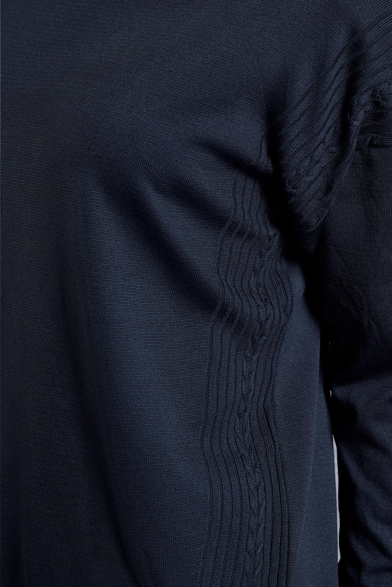 Tesettür giyim LACİVERT PANTOLONLU TRİKO TAKIM 44954