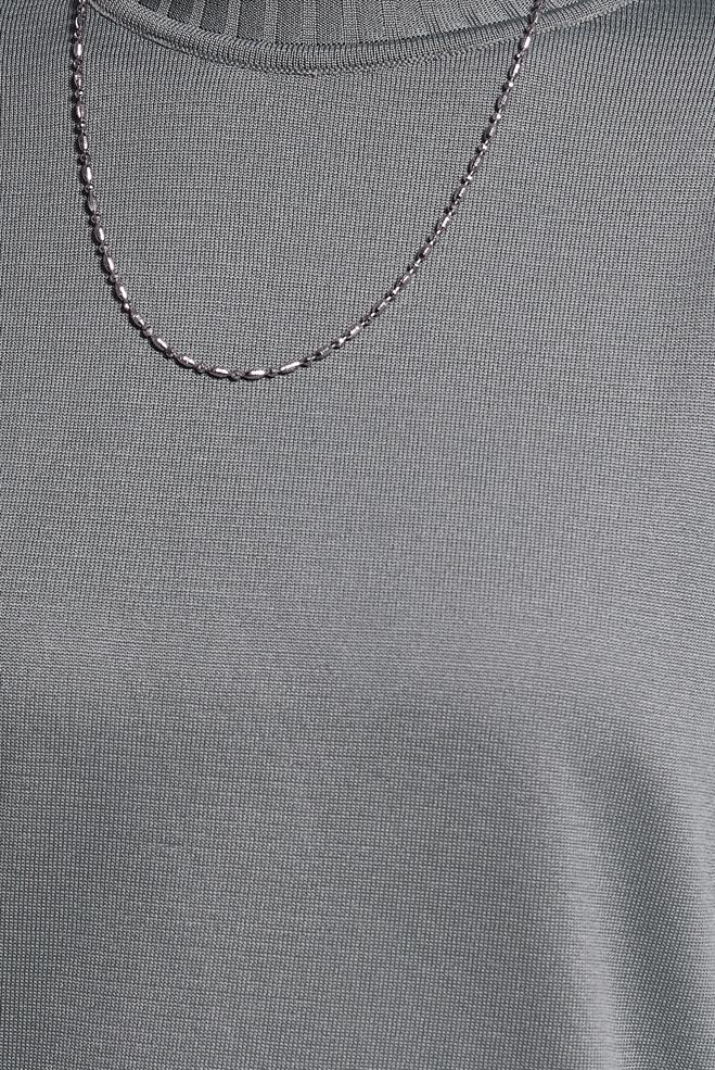 Vêtements hijab GRIS COSTUME PANTALON EN MAILLE 44954 - ALVİNA