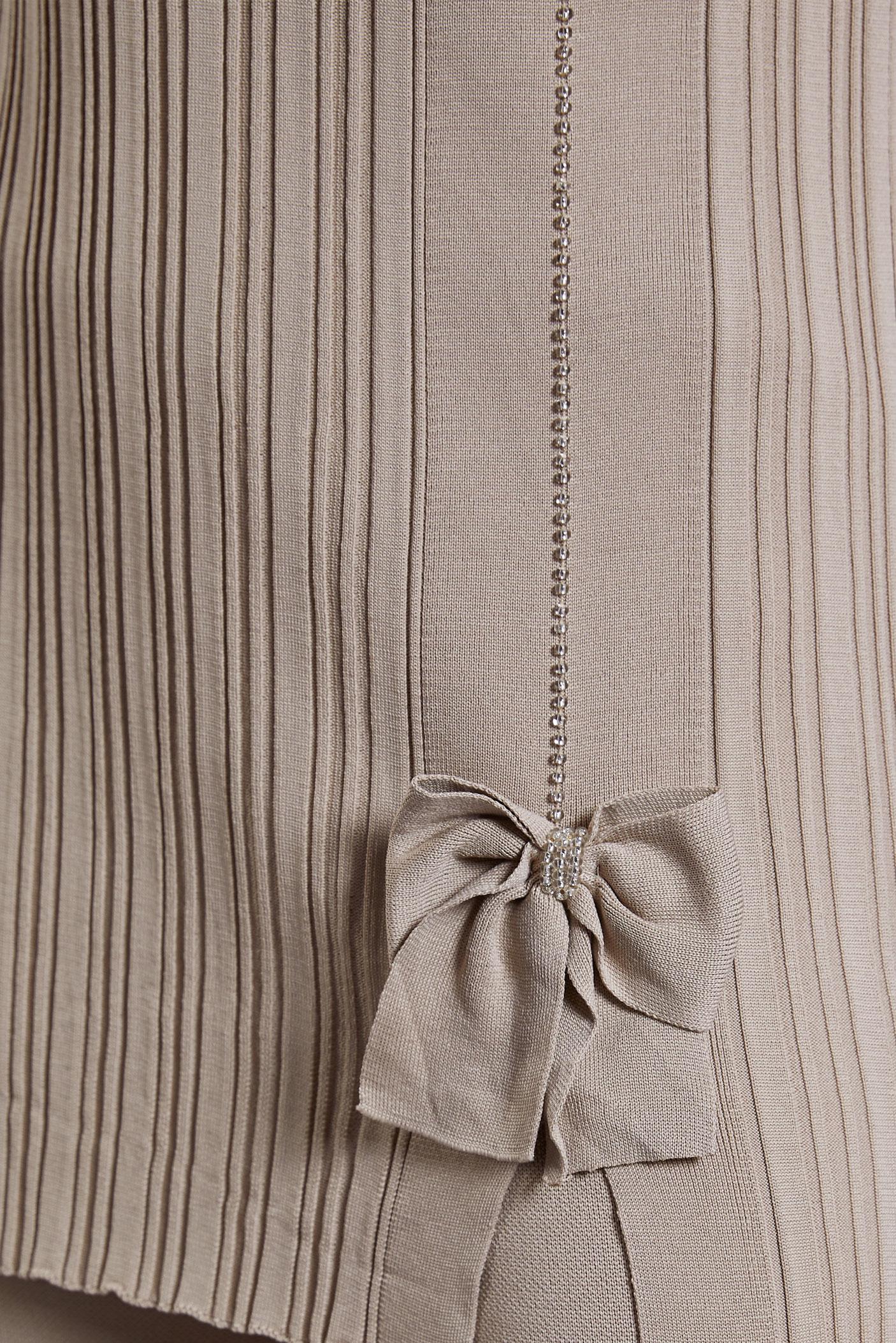 Tesettür giyim BEJ TAŞ BASKILI PANTOLONLU TAKIM 44955