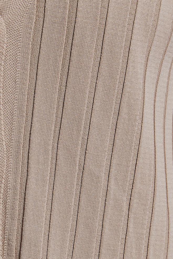 Vêtements hijab BEIGE COSTUME PANTALON EN MAILLE 44957 - ALVİNA