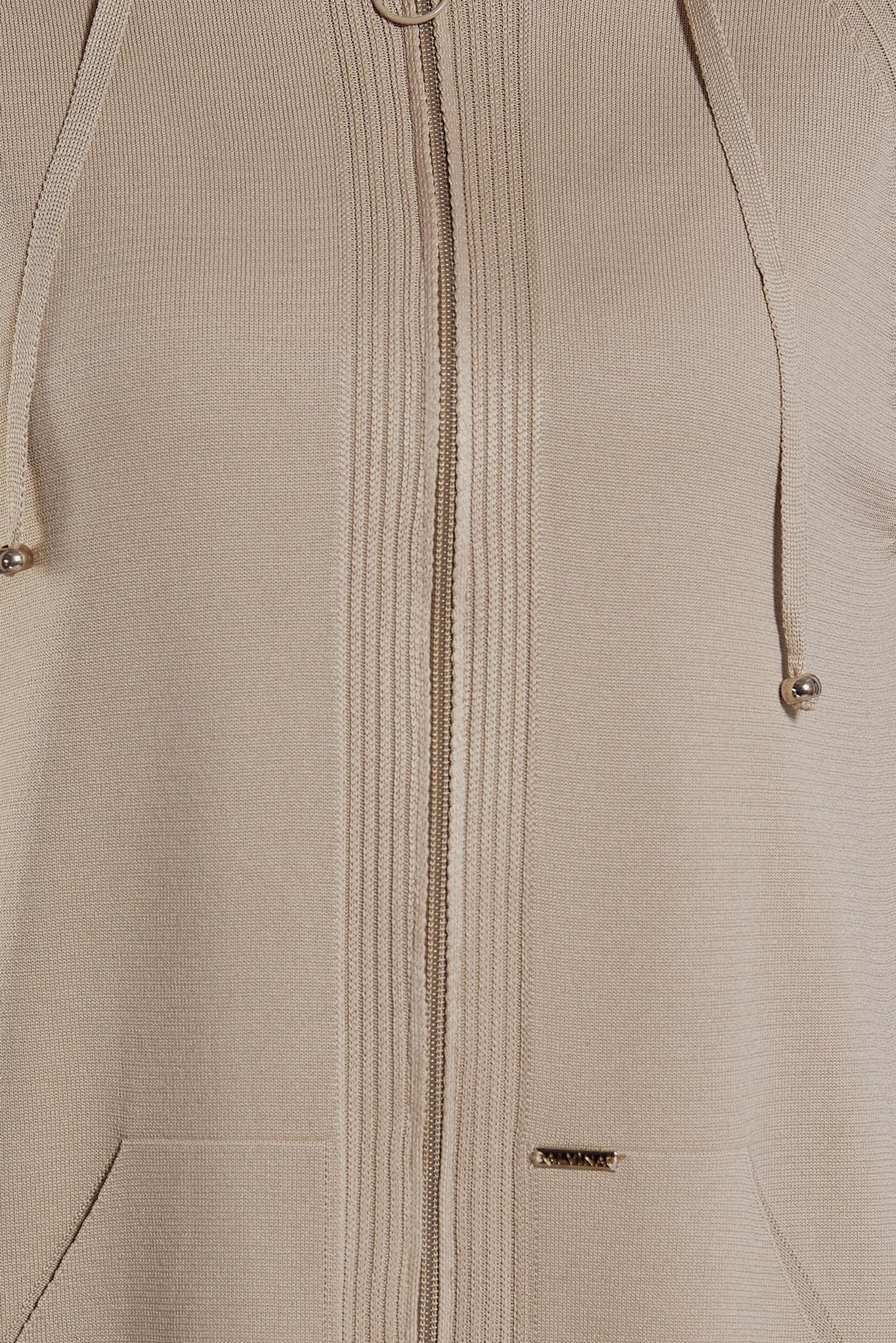 Hijab clothing BEIGE HOODED PANTS SUIT 44958