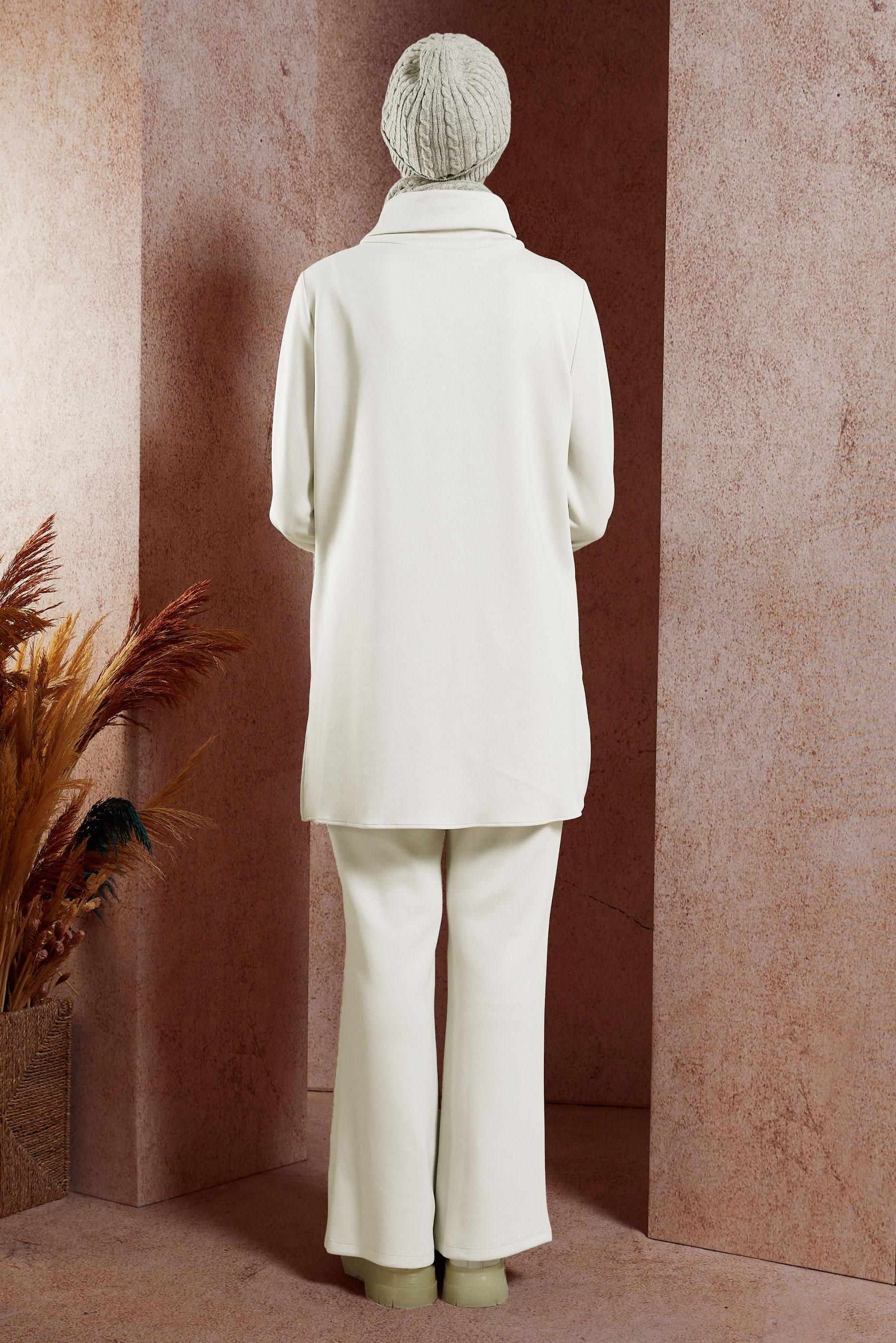 Hijab clothing WHITE 45078 8525 2 Lİ PANT.TK.38-44 TEK 40