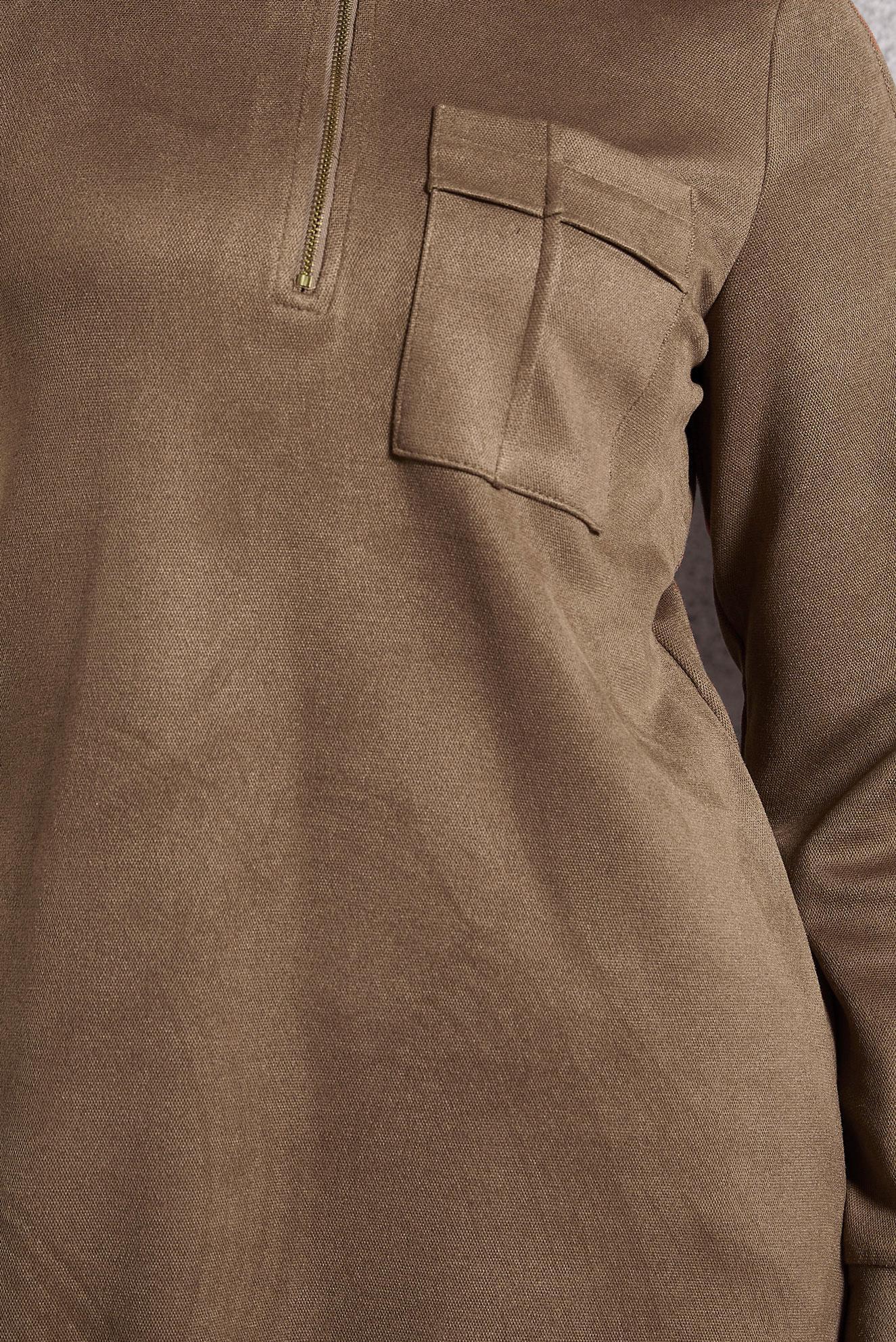 Hijab clothing MINK SUEDE PANTS SUIT 45143