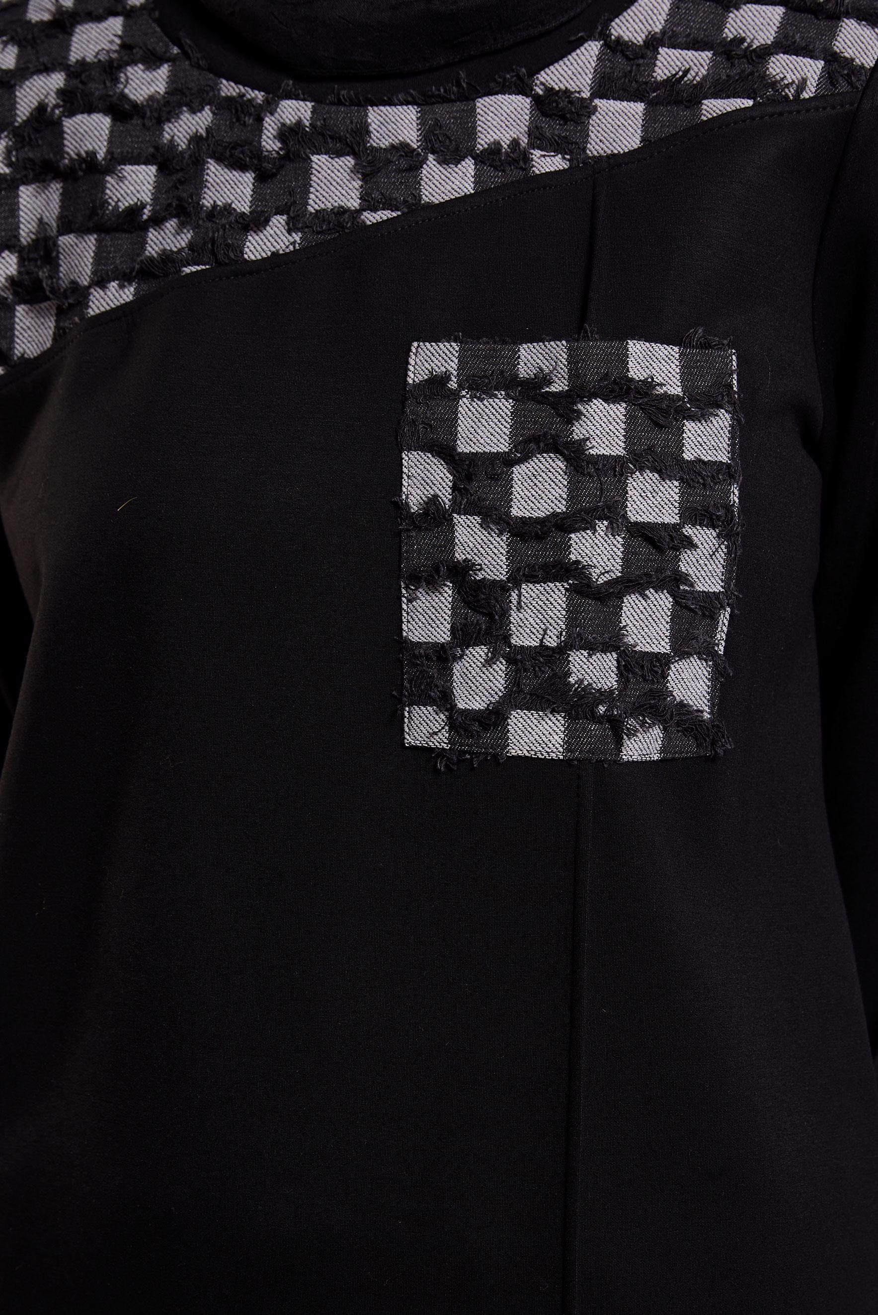 Vêtements hijab NOIR PANTALON DE COSTUME À MOTIFS 45158