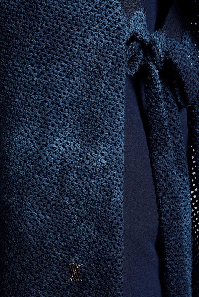 Hijab clothing NAVY BLUE THREE-PIECES PANTS SUIT 45162 - ALVİNA