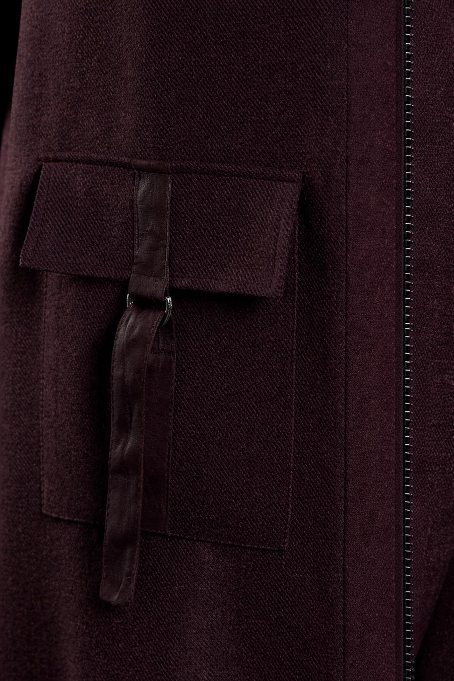 Tesettür giyim MÜRDÜM FERMUARLI PANTOLONLU TAKIM 45174