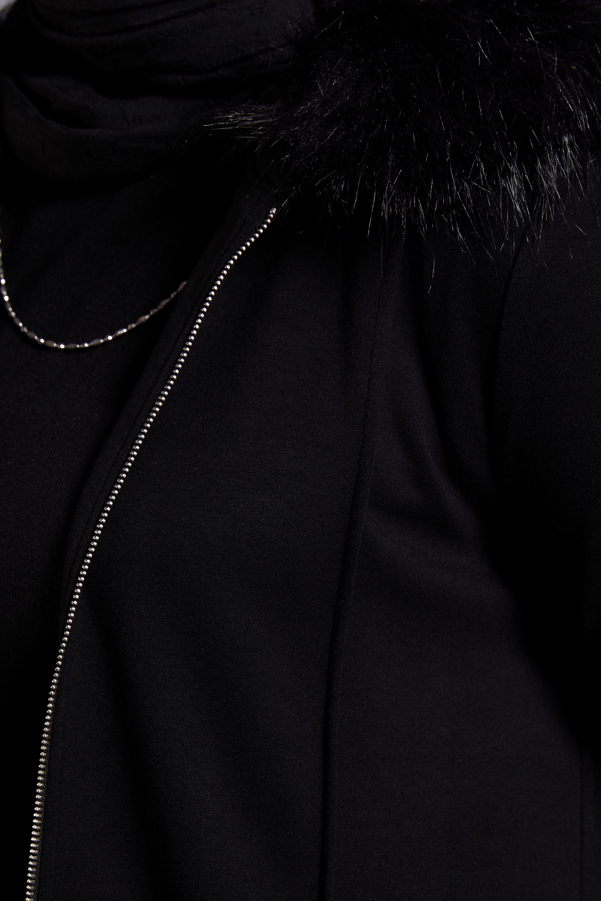 Hijab clothing BLACK HOODED PANTS SUIT 45217