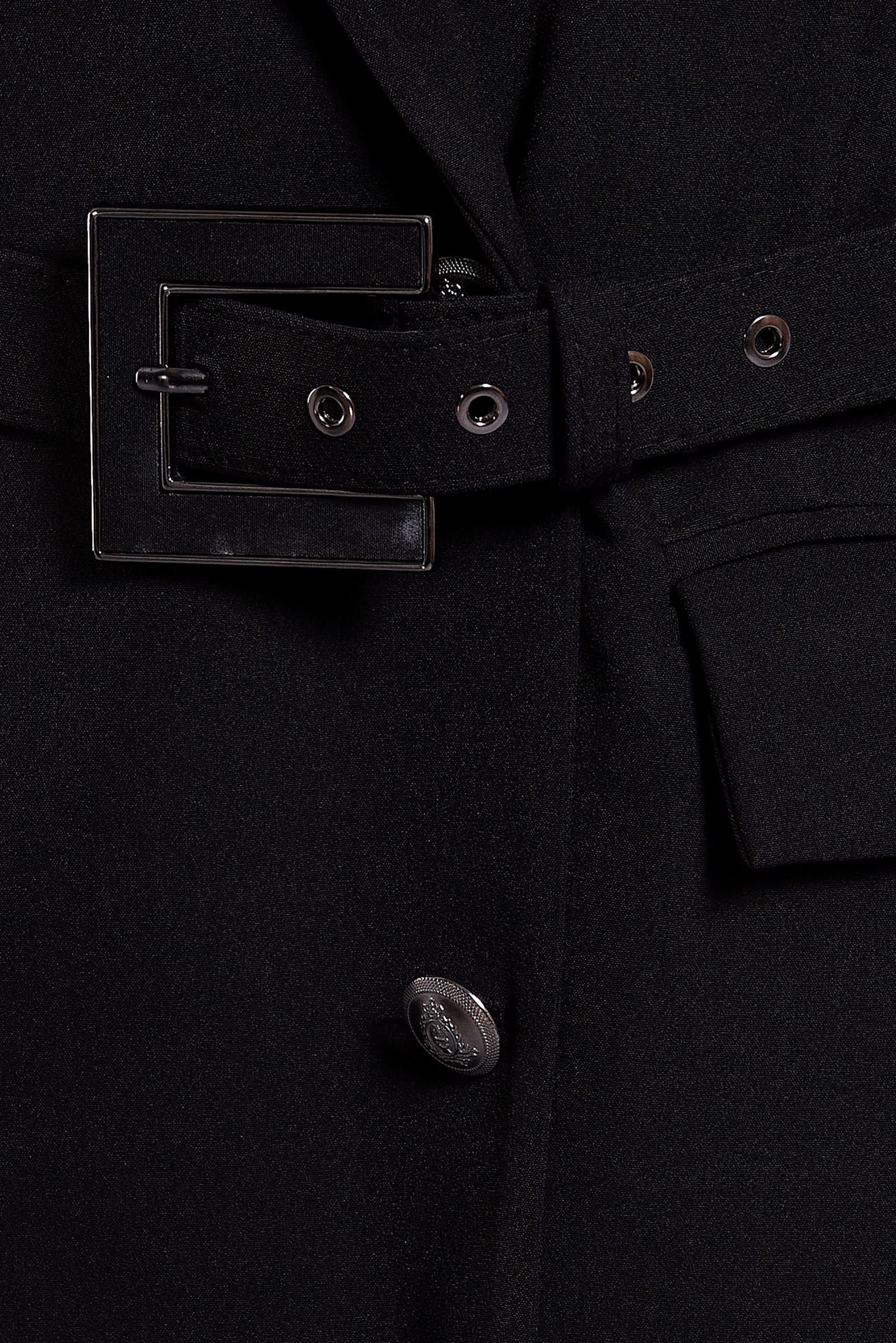 Tesettür giyim SİYAH KEMERLİ PANTOLONLU TAKIM 45233