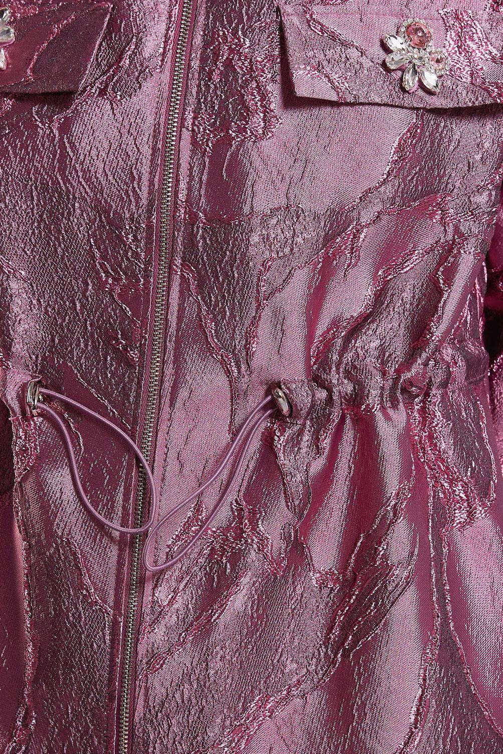 Vêtements hijab ROSE TUNIQUE JACQUARD À FERMETURE ÉCLAIR 44730