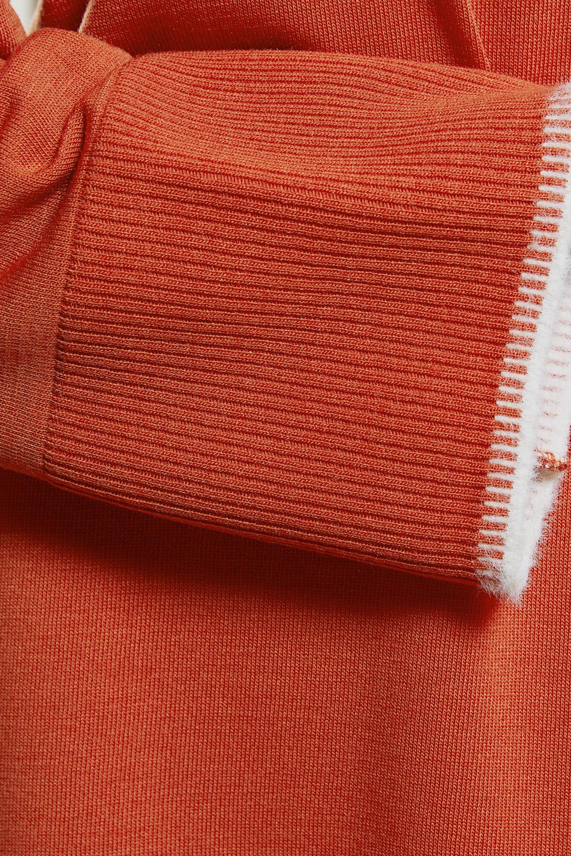 Tesettür giyim TURUNCU TRİKO TESETTÜR TUNİK 44900