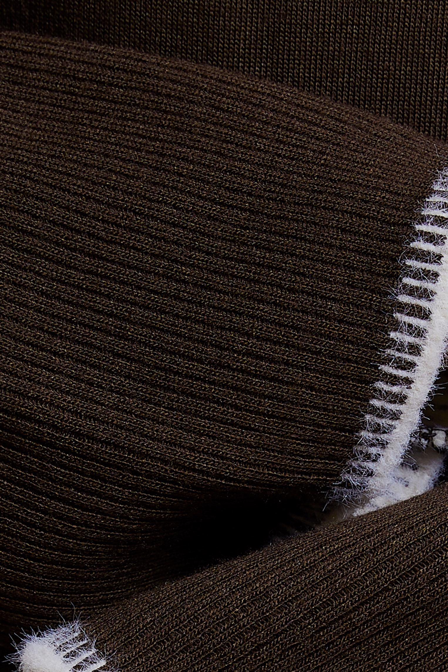 Tesettür giyim KAHVE TRİKO TESETTÜR TUNİK 44900