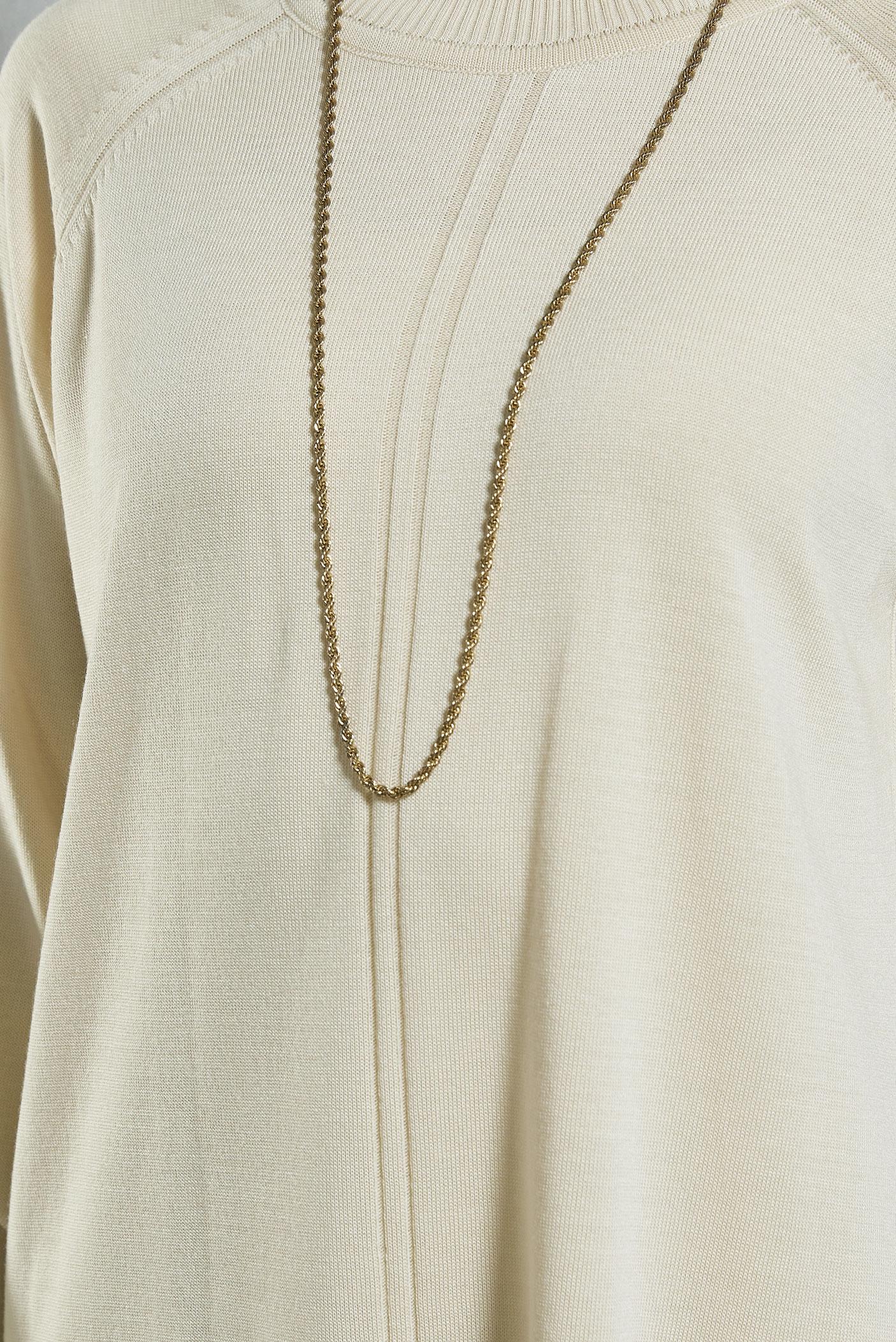 Vêtements hijab BEIGE TUNIQUE EN TRICOT 44903