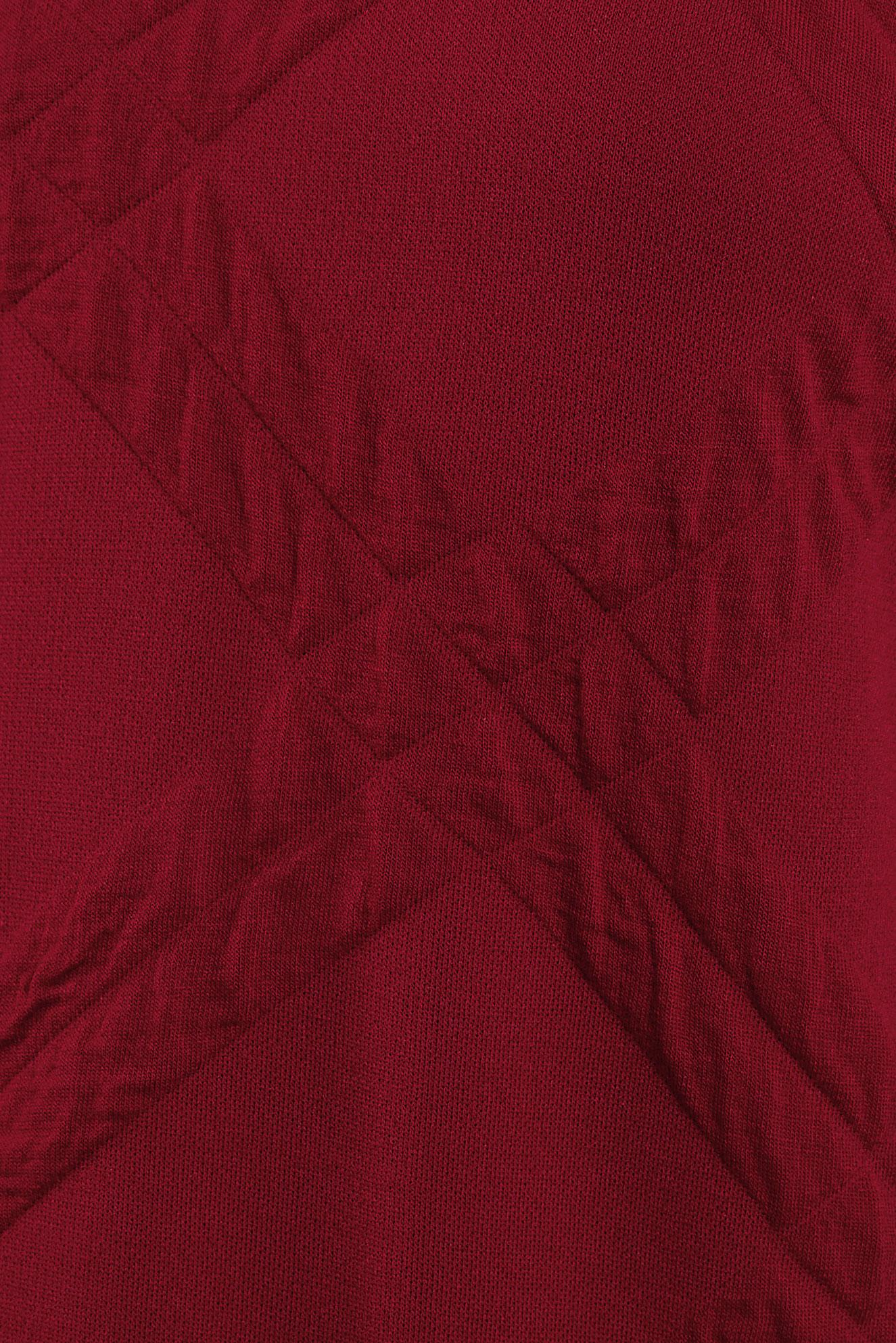 Tesettür giyim KIRMIZI TESETTÜR TRİKO TUNİK 44906