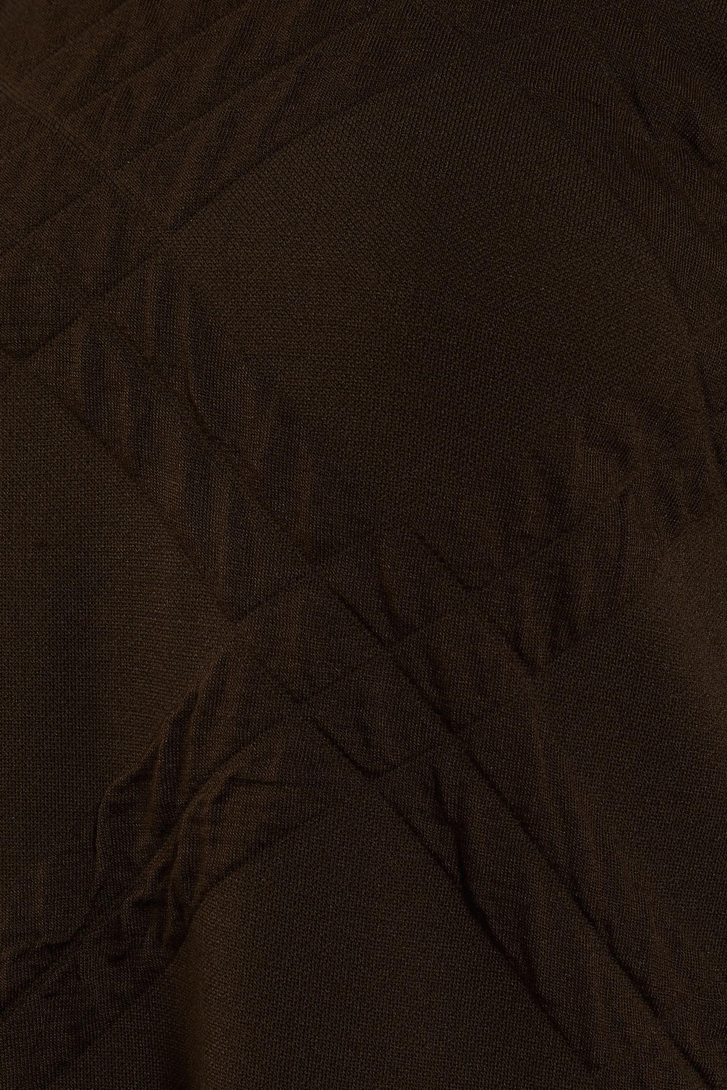 Tesettür giyim KAHVE TESETTÜR TRİKO TUNİK 44906