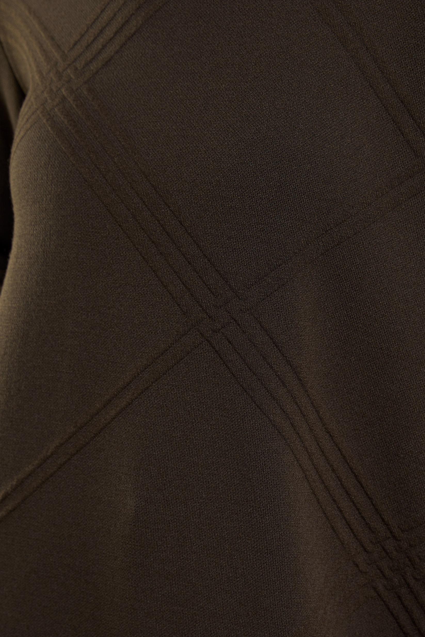 Tesettür giyim KAHVE DÜZ TRİKO TUNİK 44907