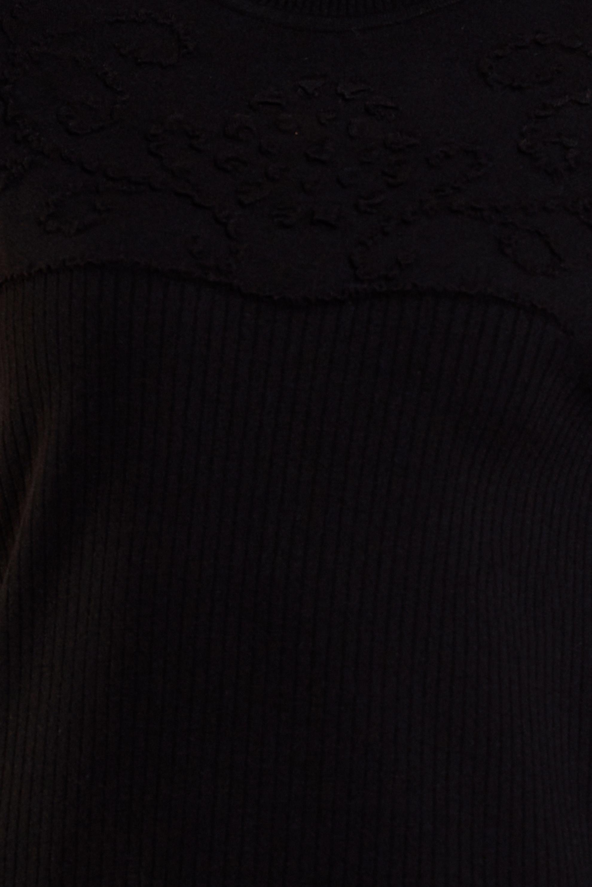 Hijab clothing BLACK KNITWEAR TUNIC 44918