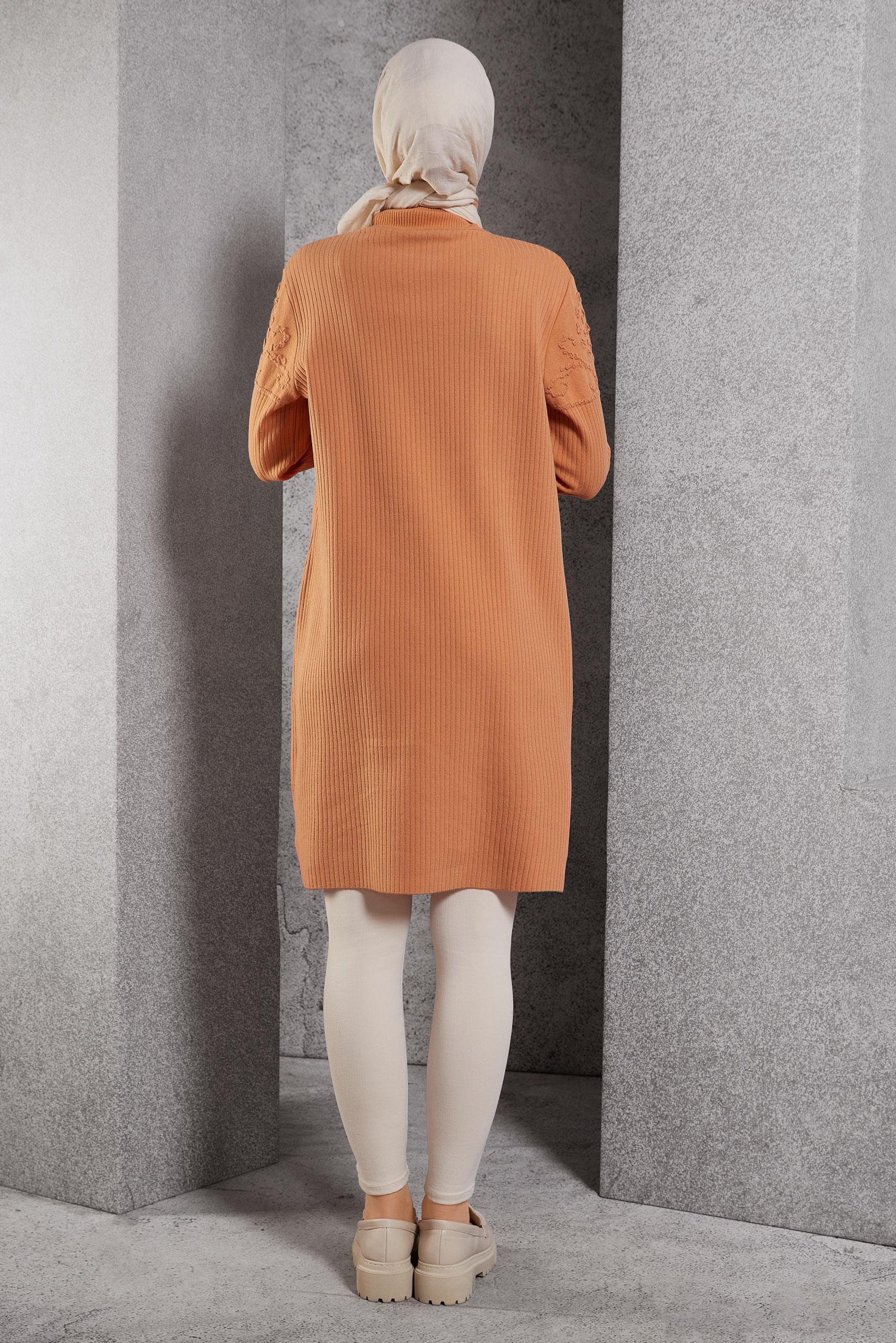 Hijab clothing PINK KNITWEAR TUNIC 44918