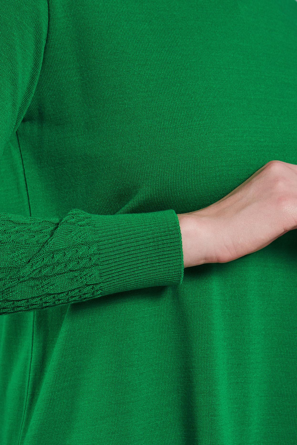 Tesettür giyim YEŞİL TRİKO TUNİK 44926