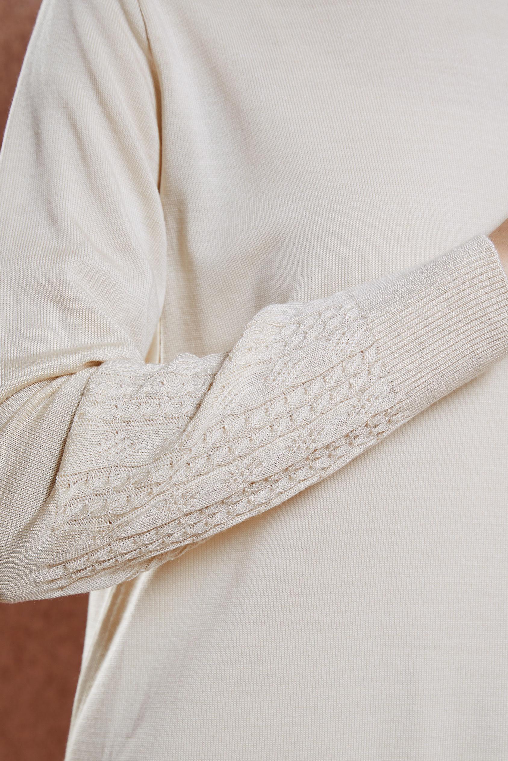 Tesettür giyim BEJ TRİKO TUNİK 44926