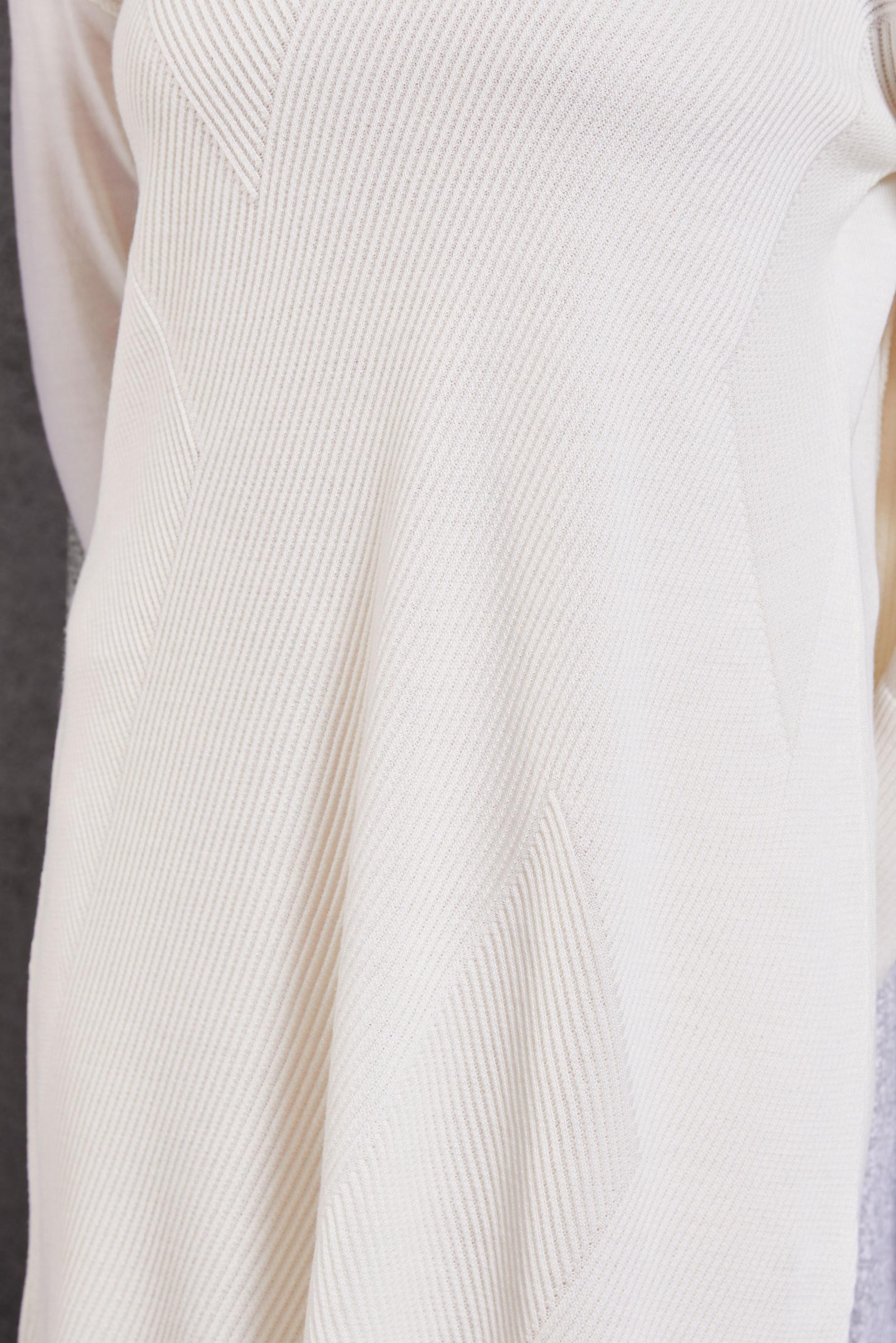 Tesettür giyim BEYAZ TRİKO TUNİK 44927